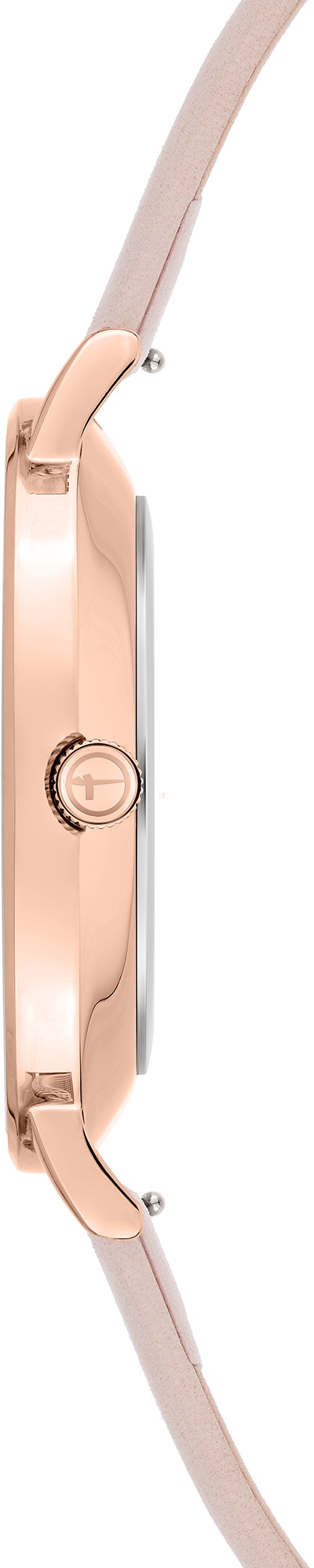Tamaris Quarzuhr »TT-0003-MQ« Armbanduhr, Damenuhr, Lederarmband, analog