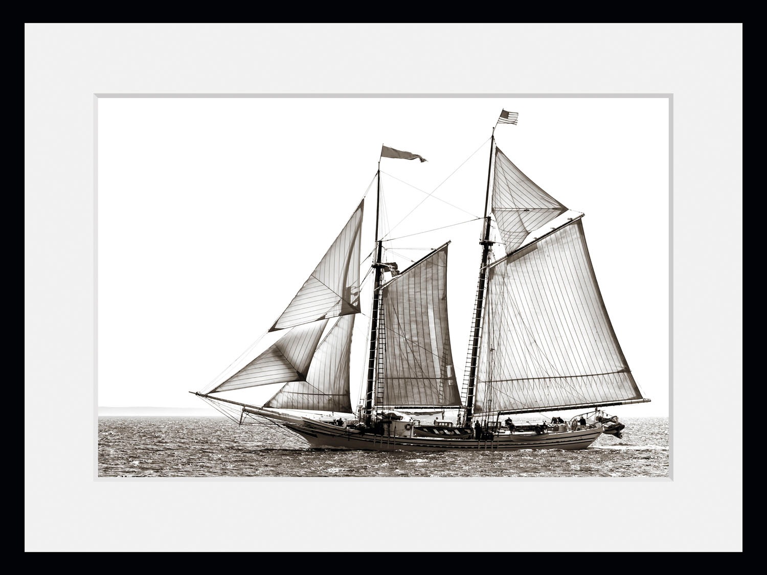 queence Bild »Segelboot«, Schiffe-Seelandschaft-Seebilder-Meer-Meer Bilder- günstig online kaufen