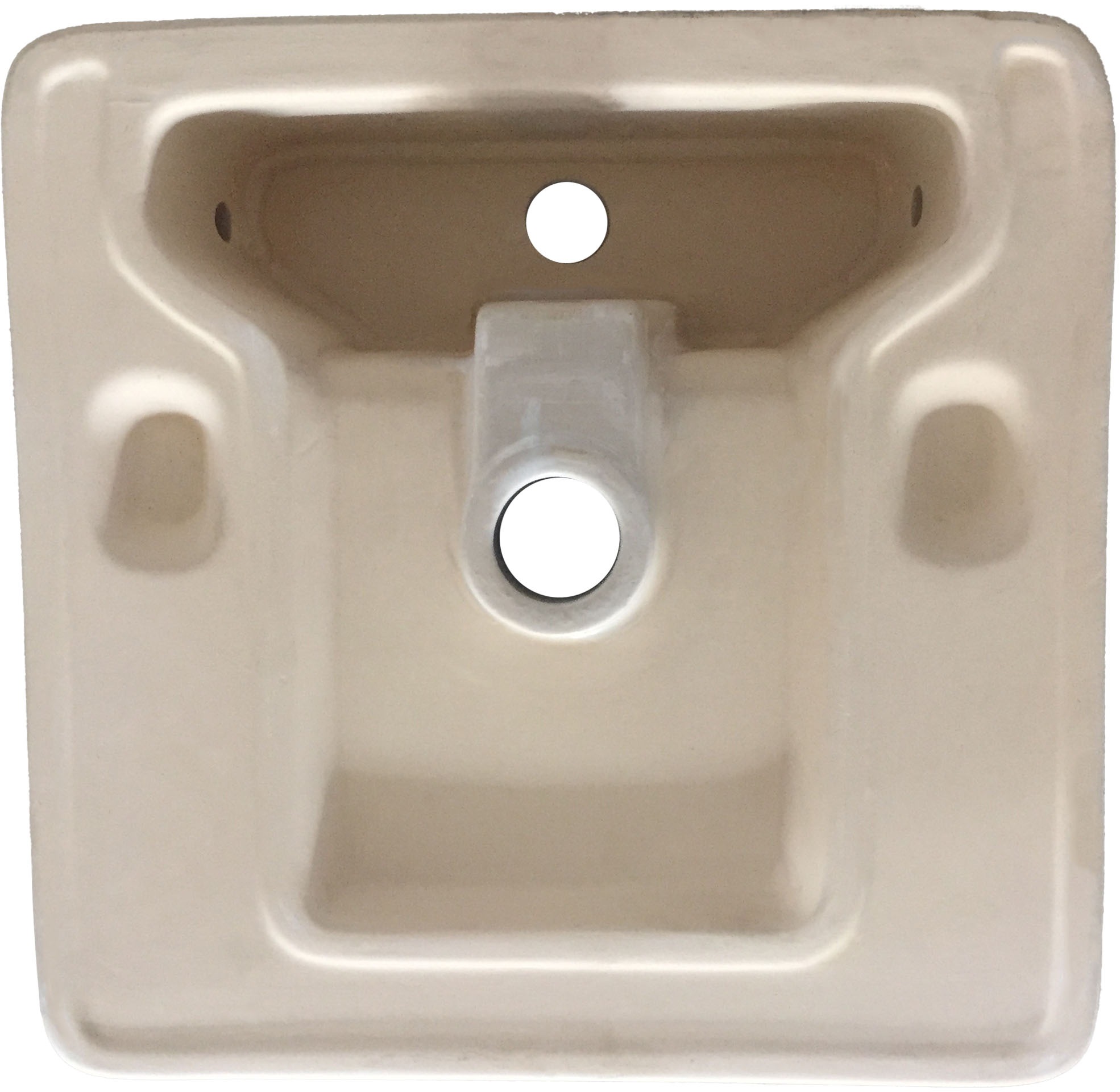welltime Aufsatzwaschbecken »QUADRINO«, NANO Glasur