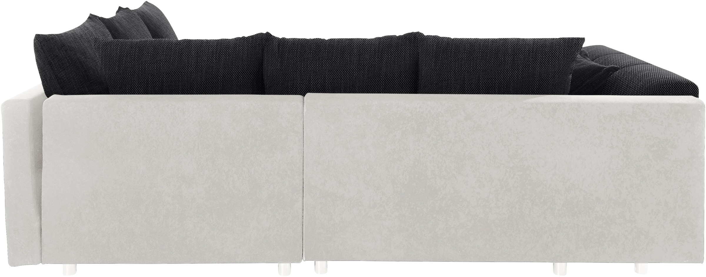 COLLECTION AB Ecksofa »(Spar-Set) Innsbruck L-Form und Hocker«, (Spar-Set), Ecksofa und Hocker, Recamiere links oder rechts montierbar