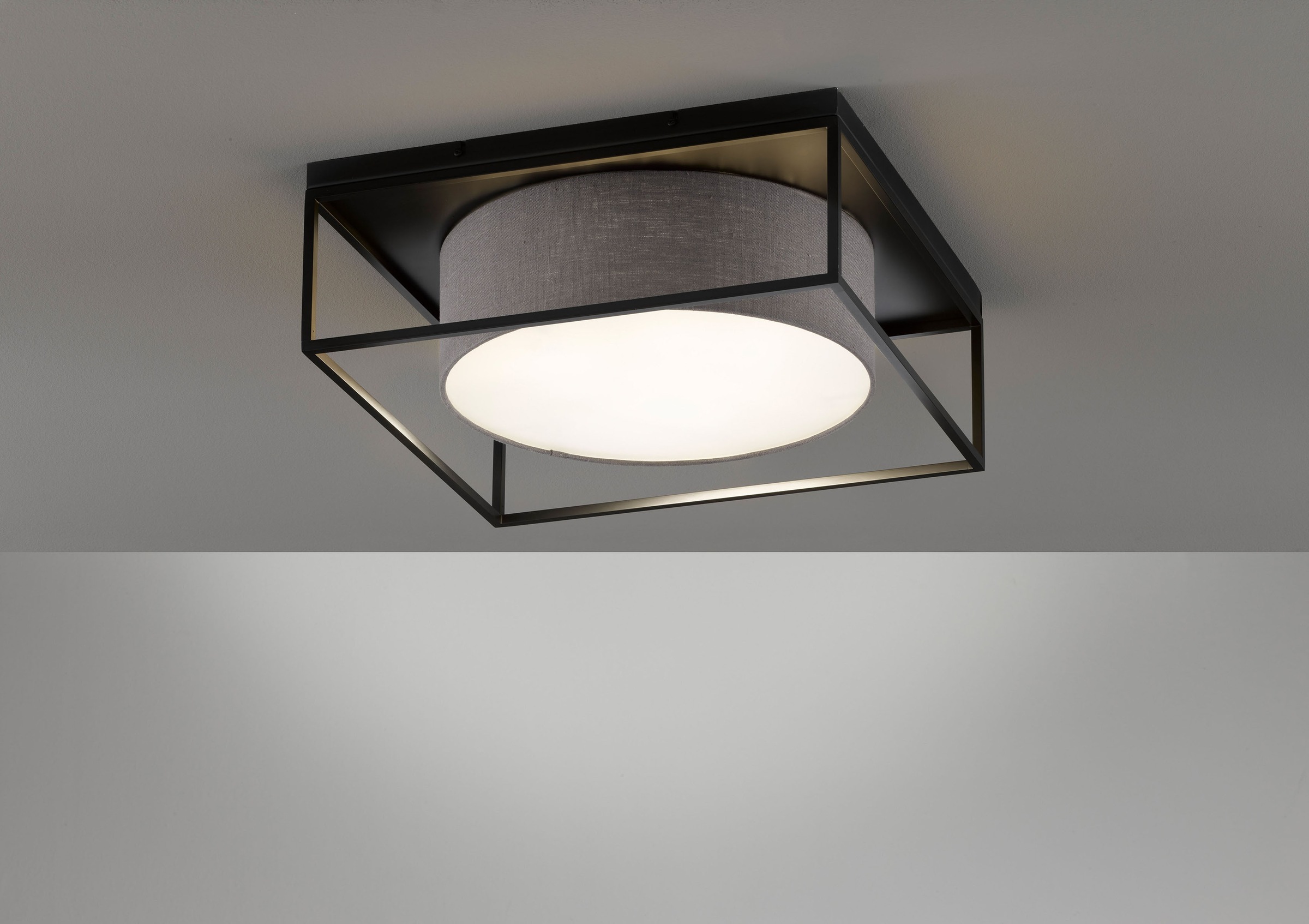 FISCHER & HONSEL Deckenleuchte »Carre«, Gr. ca. 50 x 50 cm, für Leuchmittel günstig online kaufen