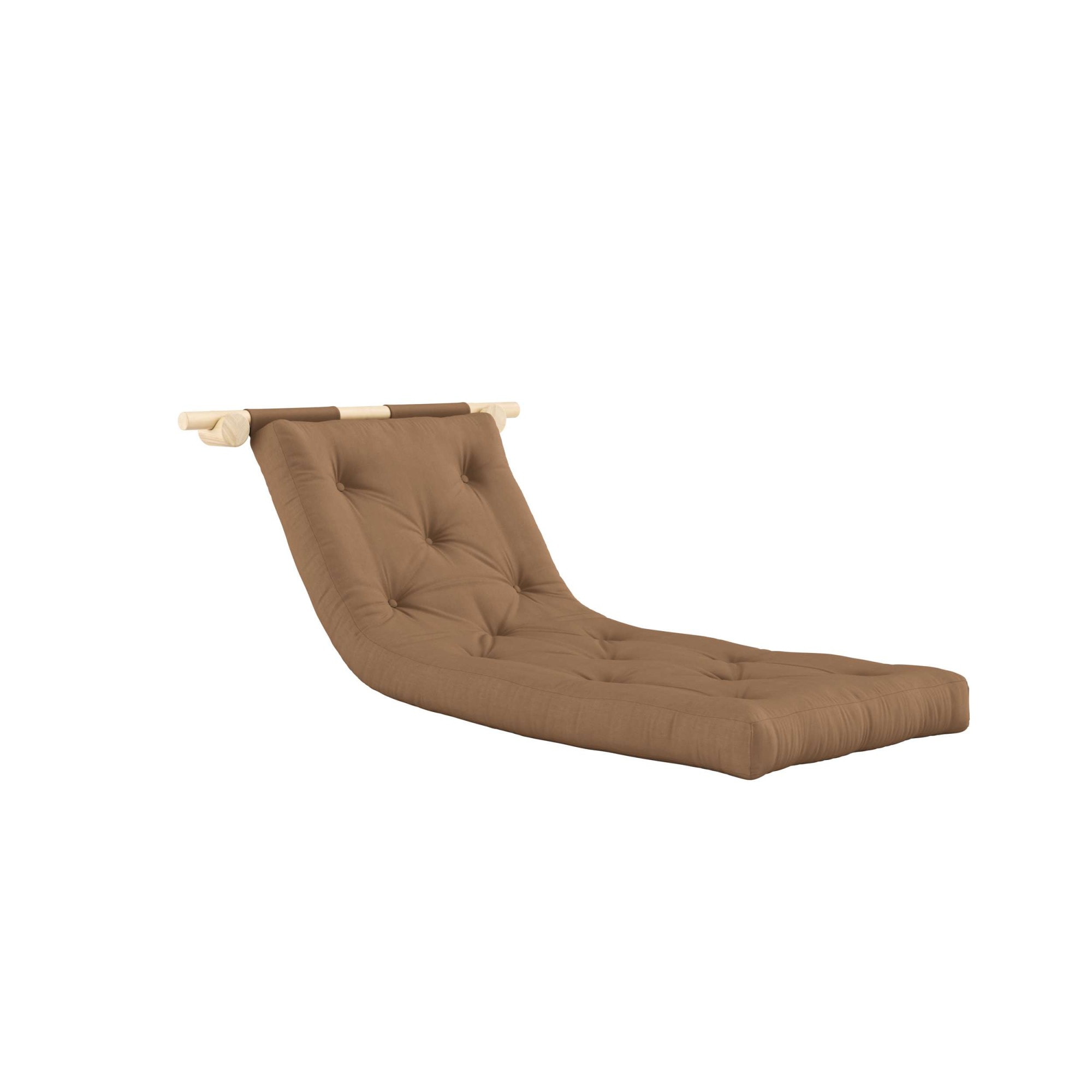 Karup Design Schlafsofa »Hooked Schlafsessel, Sitz- und Schlafplatz, Wandmontiert, platzsparend«, Futonmatratze inkl. Halterungsset aus FSC®-zertifiziertem Massivholz