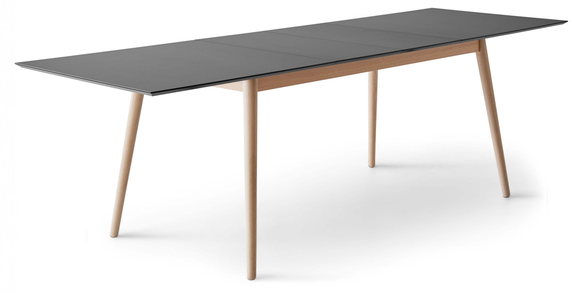 Hammel Furniture Esstisch »Meza by Hammel«, (1 St.), rechteckige Tischplatte MDF, Massivholzgestell, mit 2 Einlegeplatten