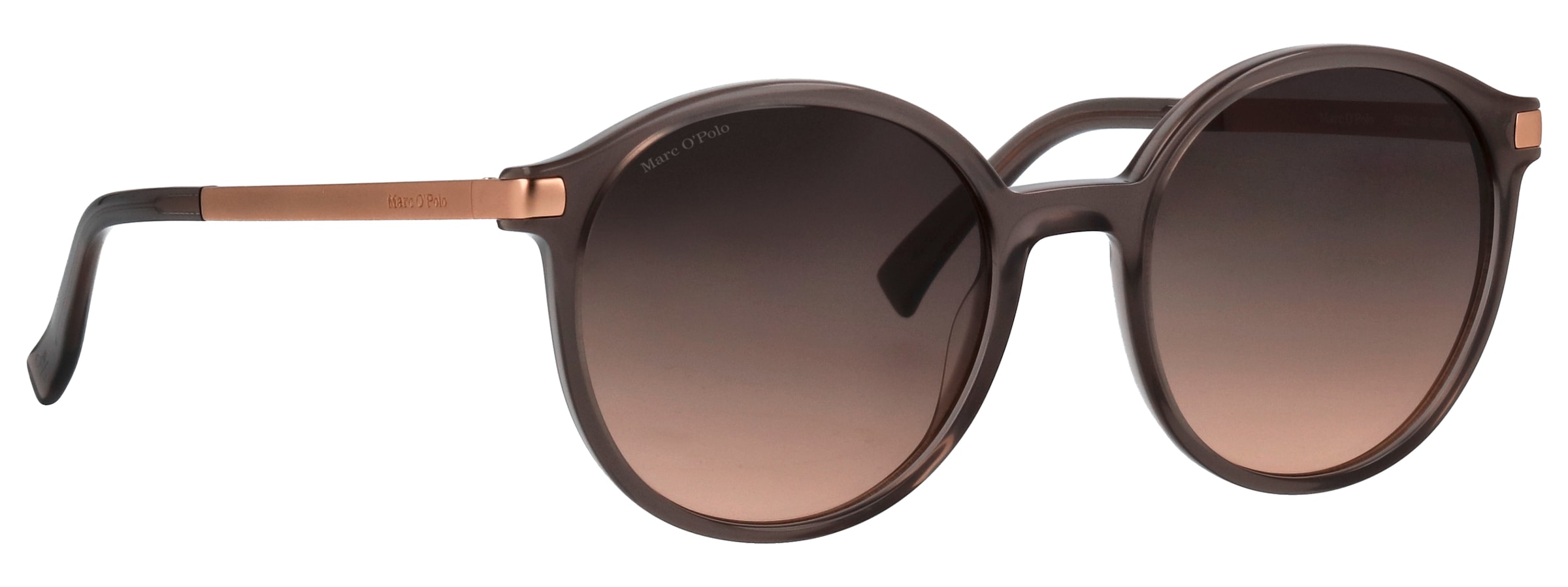 Marc O'Polo Sonnenbrille »506215«, Form Rund, Logoschriftzug auf Bügel und Glas, Polyamid UV 400