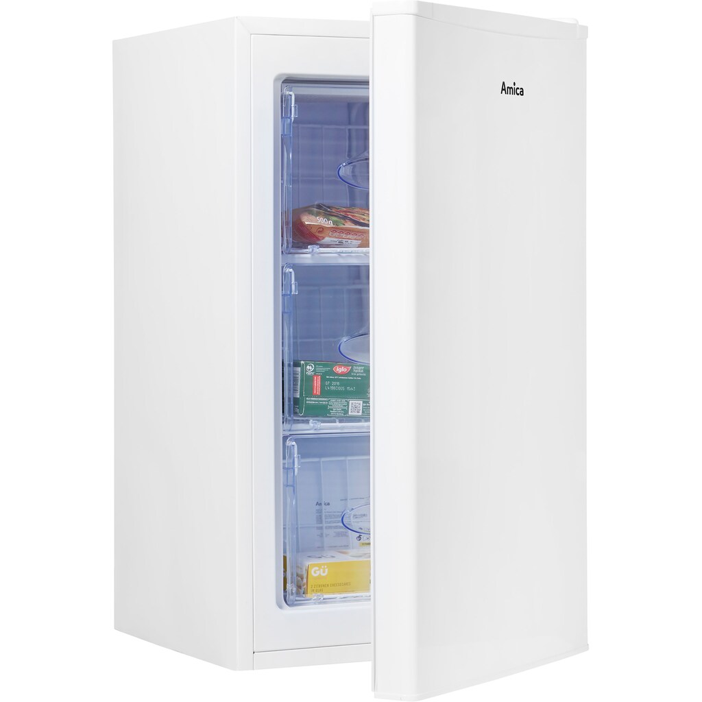 Amica Gefrierschrank »GS 15696 W«, 84,5 cm hoch, 48 cm breit