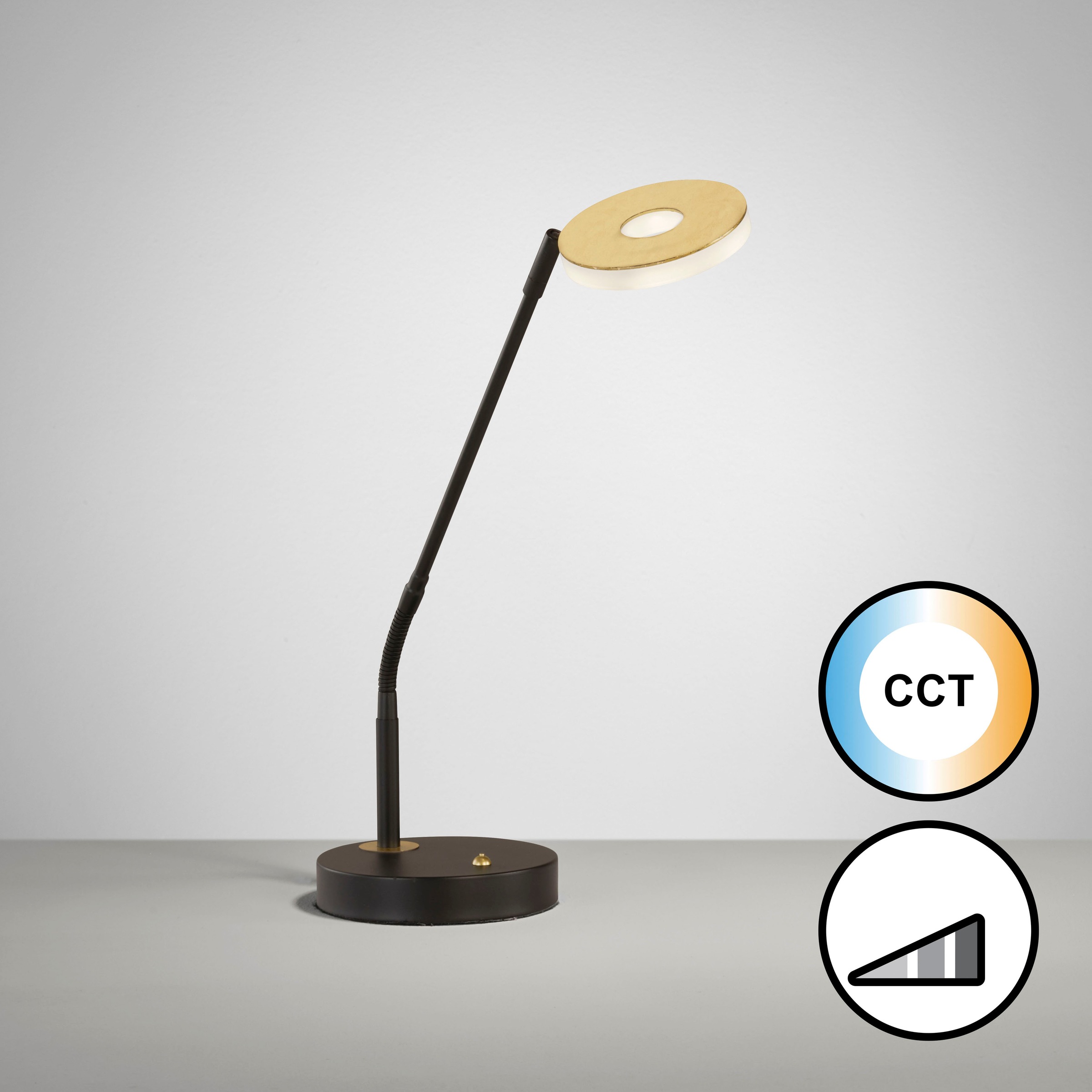 FISCHER & HONSEL Tischleuchte »Dent«, 1 flammig, Leuchtmittel LED-Modul   L günstig online kaufen