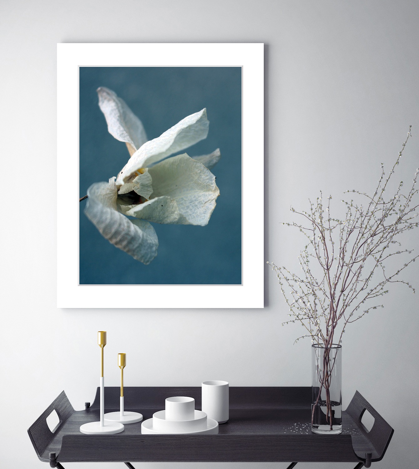 queence Bild »Amelie«, Blumen, Blumen, gerahmt günstig online kaufen