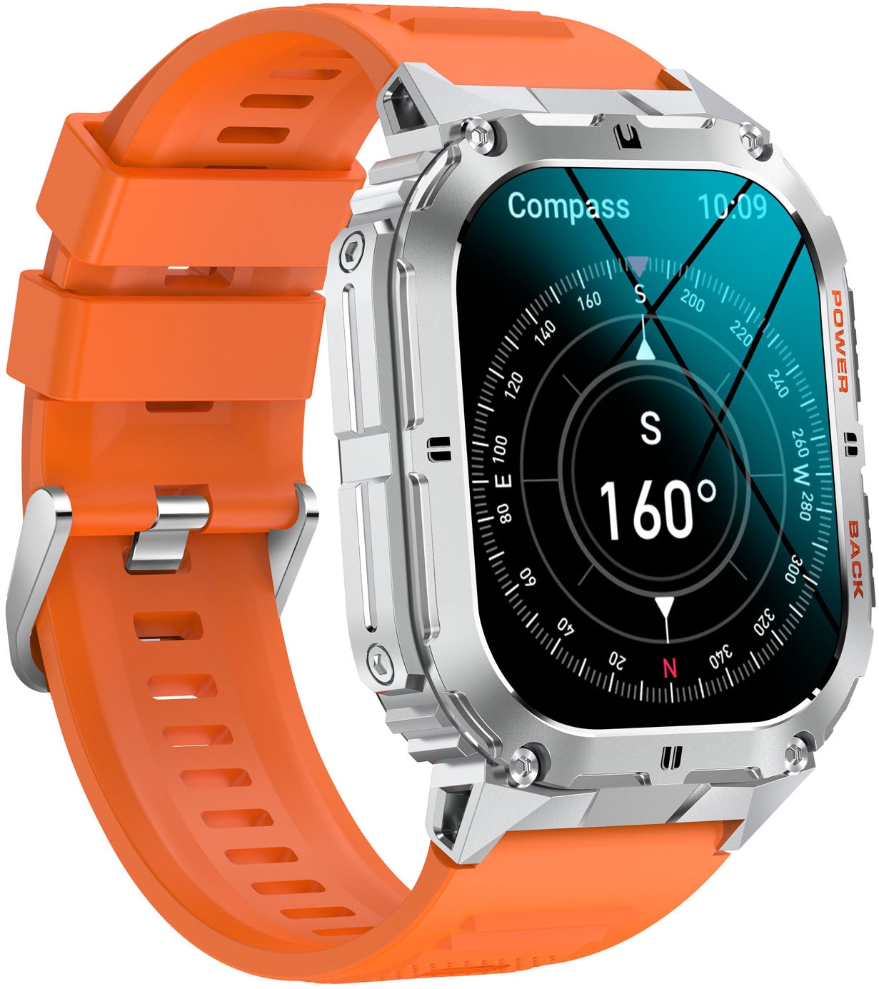 SMARTY 2.0 Smartwatch »Smarty 2.0«, (/ 1,96 Zoll),)