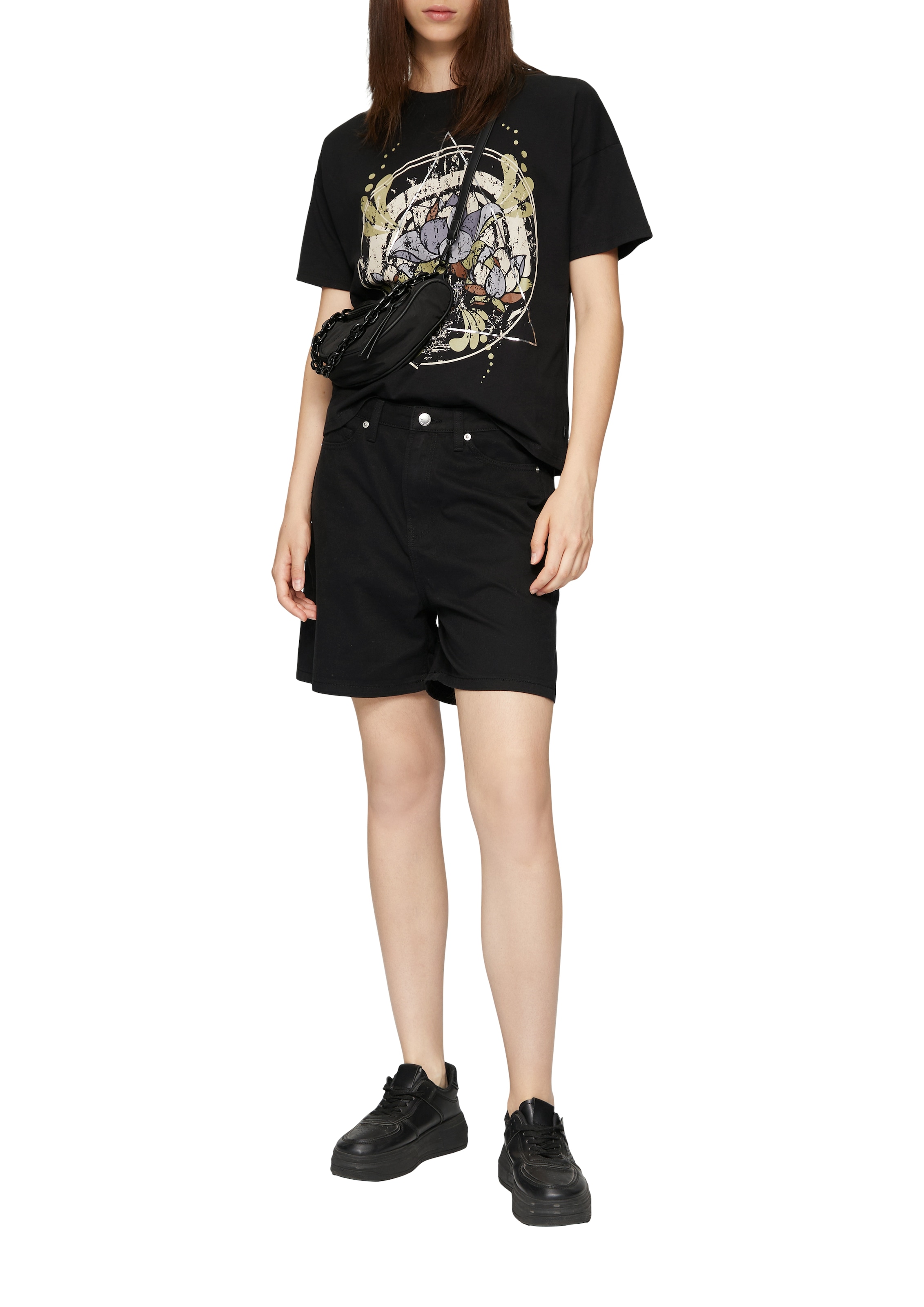 QS Jeansshorts, mit Taschen