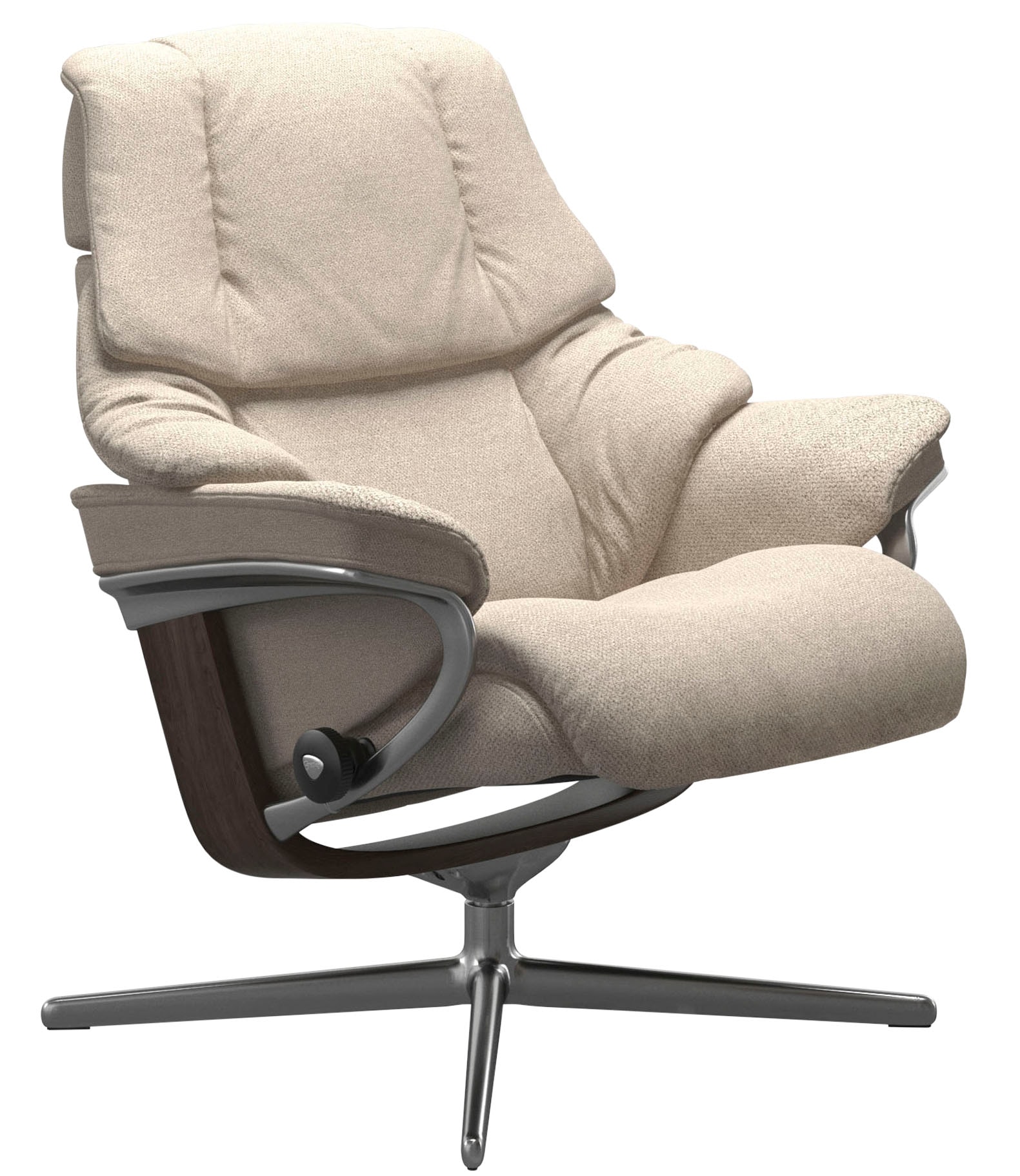 Stressless® Relaxsessel »Reno«, mit Cross Base, Größe S, M & L, Holzakzent Wenge