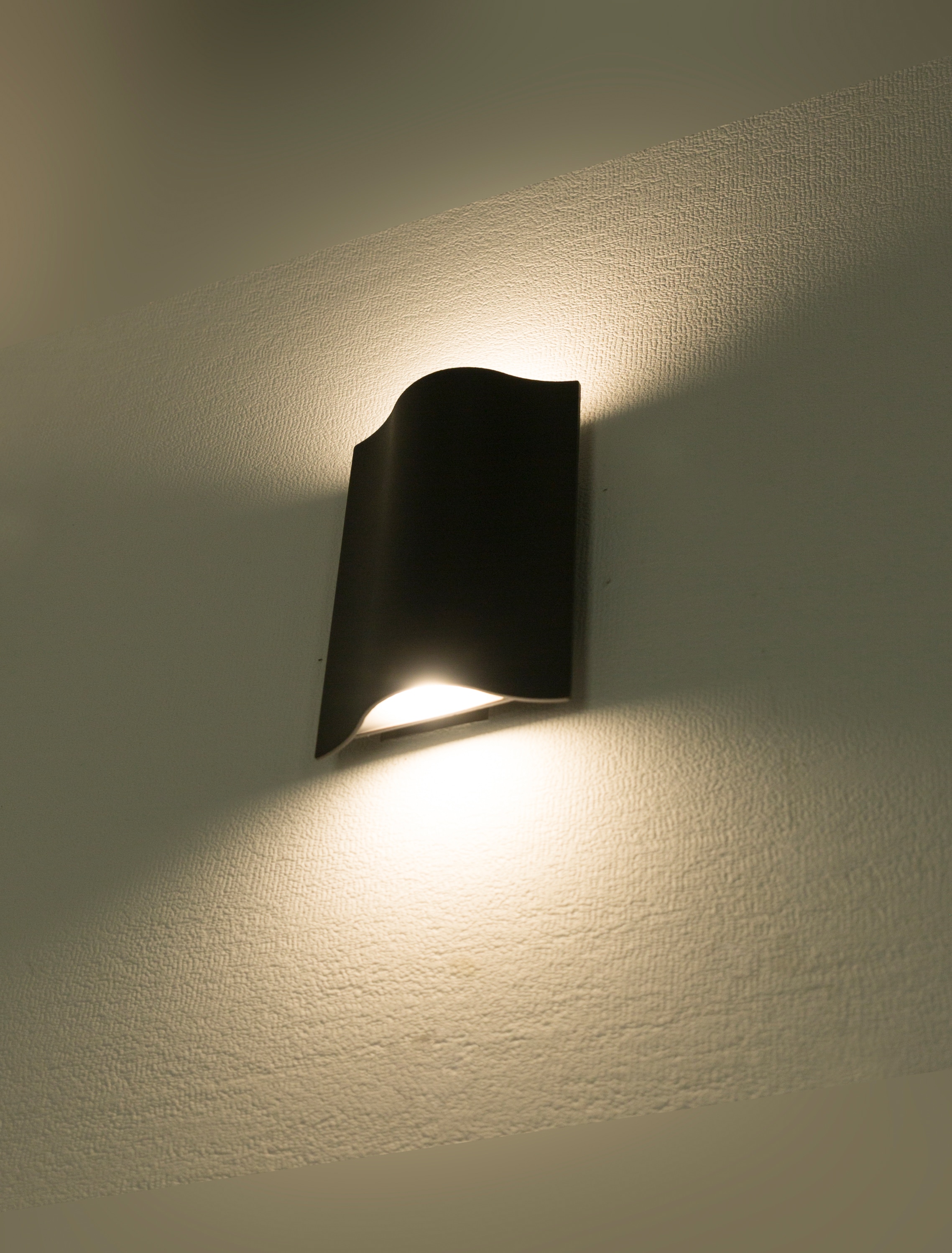 HEITRONIC LED Wandleuchte »Laola«, 2 flammig-flammig, Wandlampe, Außenlampe, Lichtaustritt oben und unten