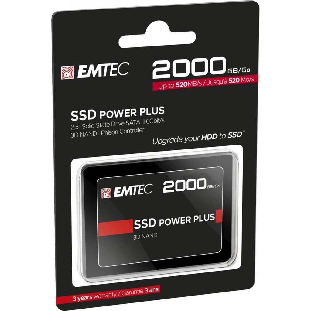 EMTEC externe HDD-Festplatte »X150 SSD 2TB«, 2,5 Zoll, Anschluss SATA III