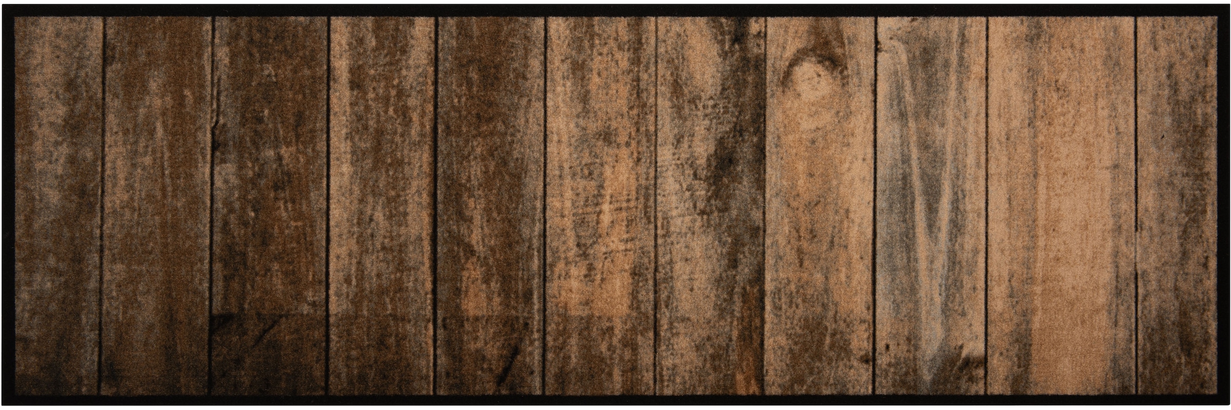 HANSE Home Küchenläufer »Wood«, rechteckig, 5 mm Höhe, Läufer, rutschfest, günstig online kaufen