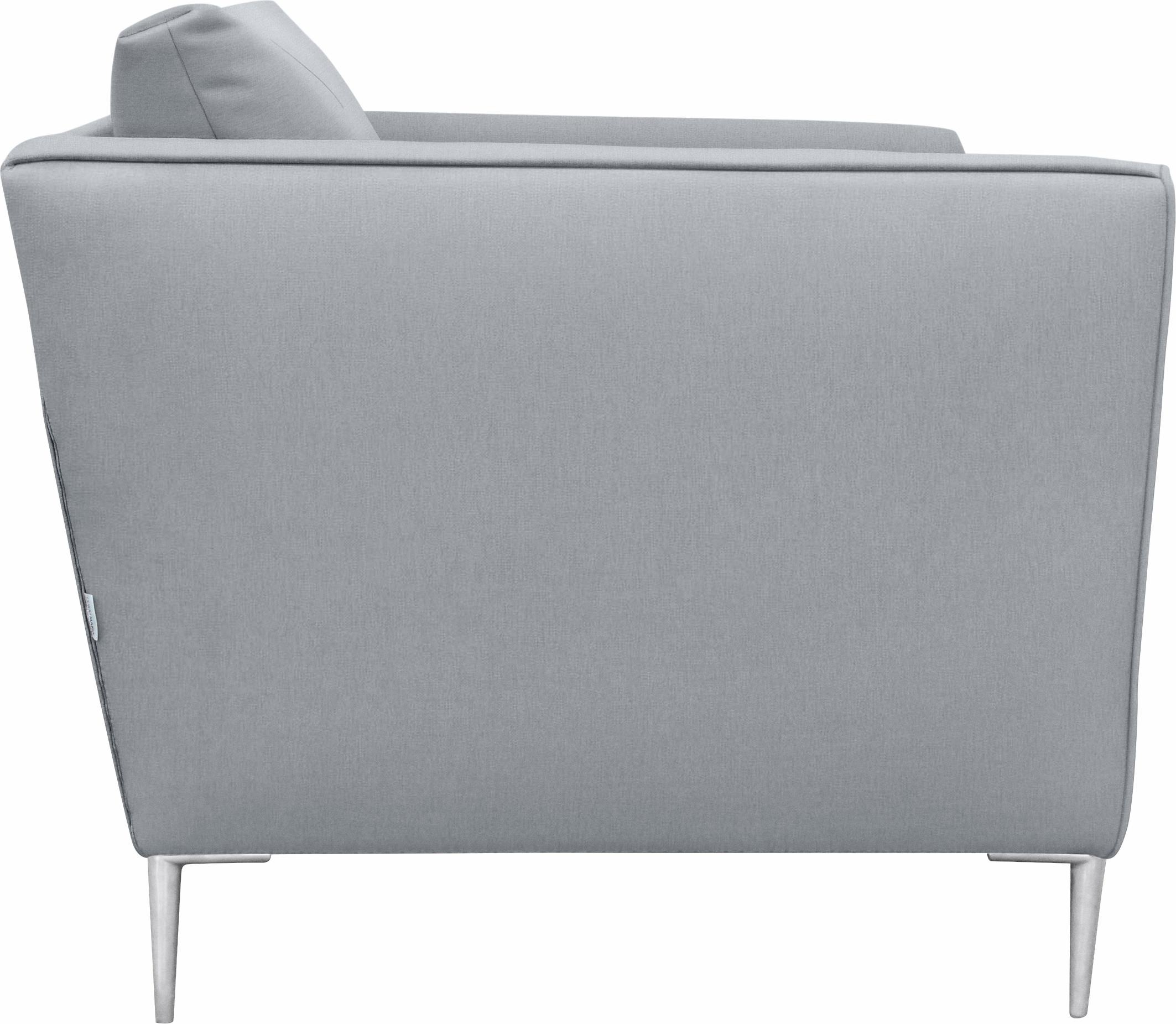 Guido Maria Kretschmer Home&Living Sessel »Lille, Loungesessel, Komfortsitzhöhe 46cm, Breite 85cm, elegant«