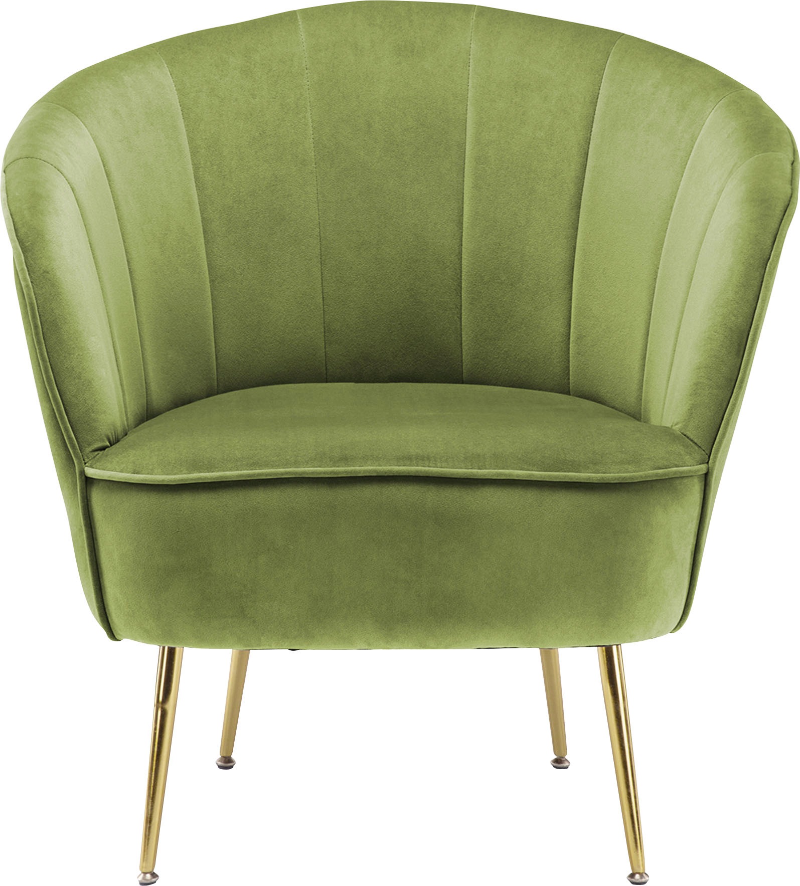 Kayoom Sessel »Poola 100, gemütlicher Cocktail-Sessel, edler Samtbezug« 1 S günstig online kaufen