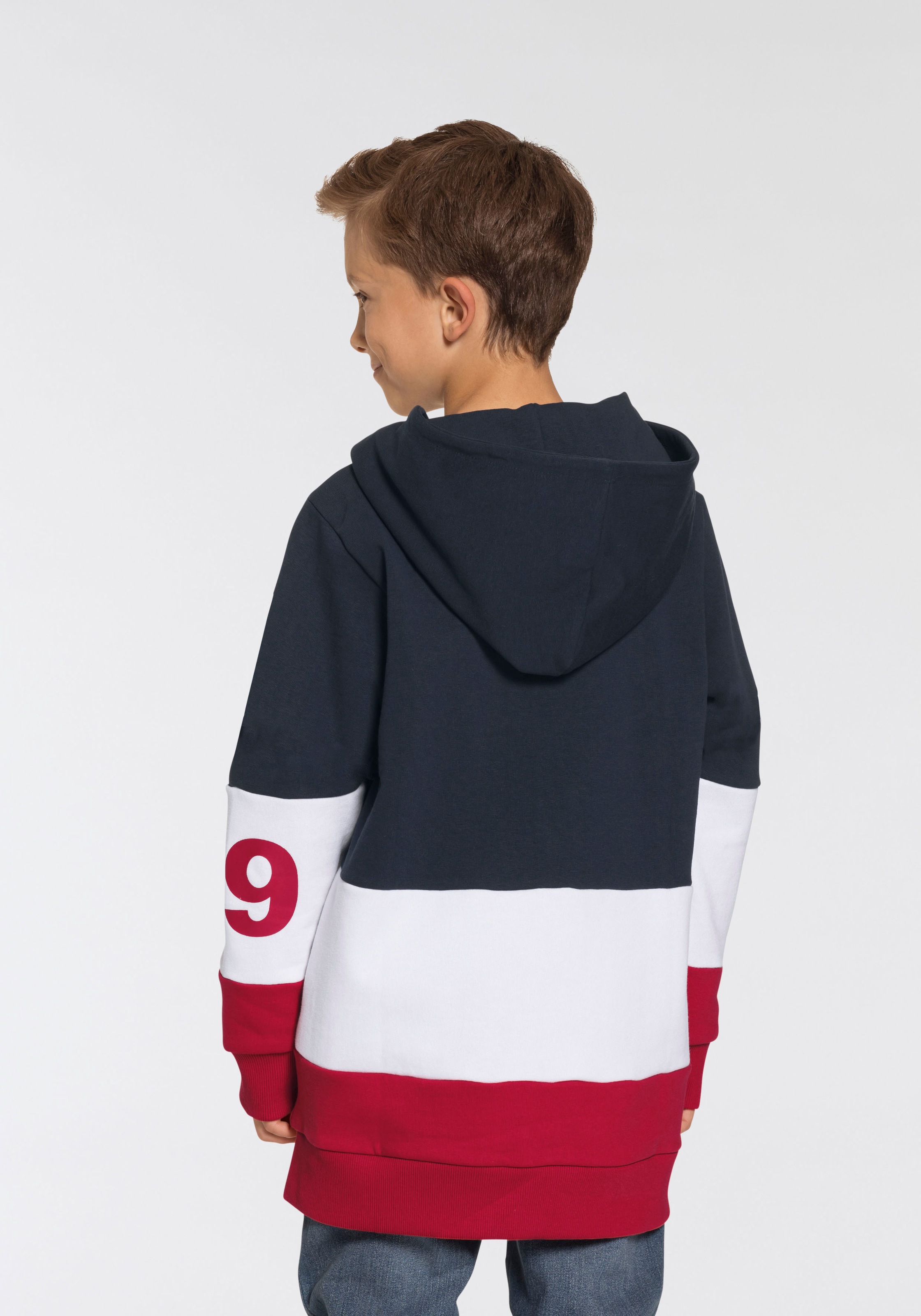 Bench. Kapuzensweatshirt, im colourblocking Design im Online-Shop kaufen | Sommerkleider