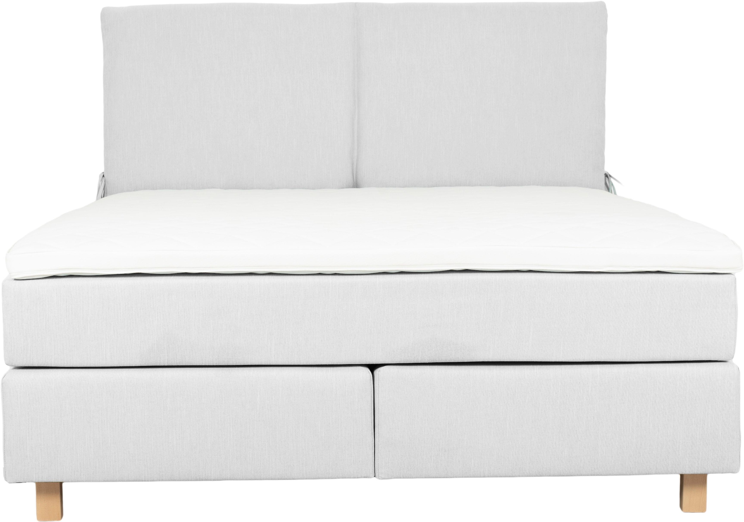 Home affaire Boxspringbett »Nele«, inkl. Topper im schlichtem Design