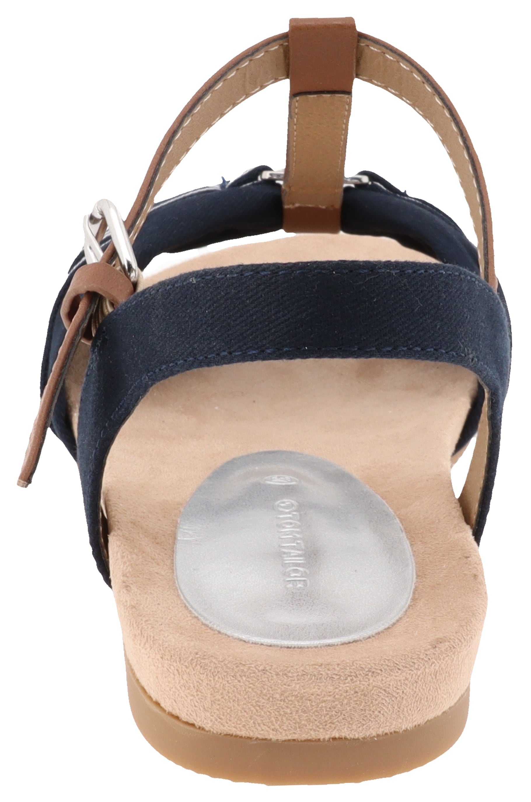 TOM TAILOR Sandalette  , Sommerschuh, Sandale, Blockabsatz, mit verstellbarer Schnalle