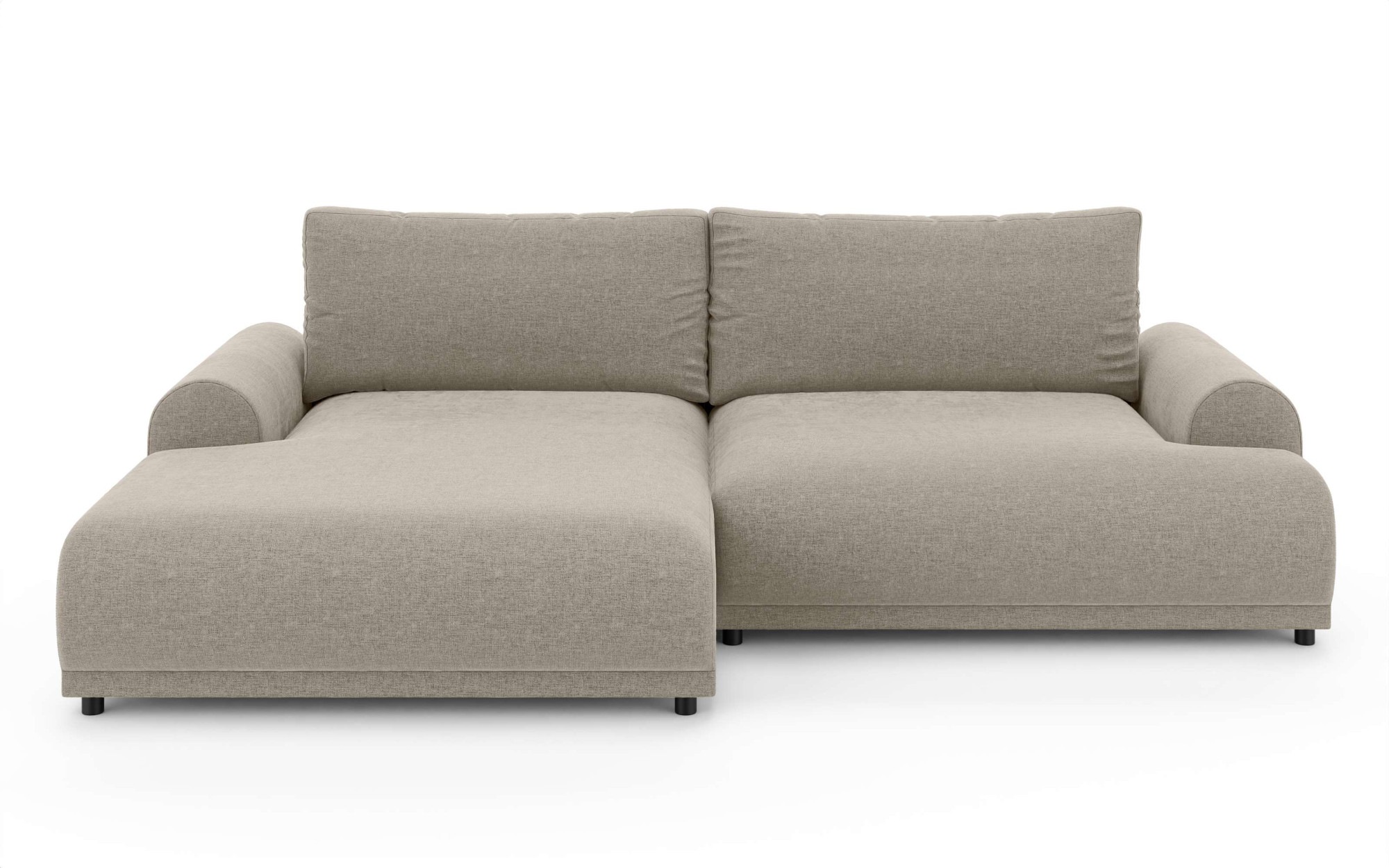 INOSIGN Ecksofa »Marsby, mit Bettfunktion und Bettkasten, Maße: B/H/T 242/6 günstig online kaufen