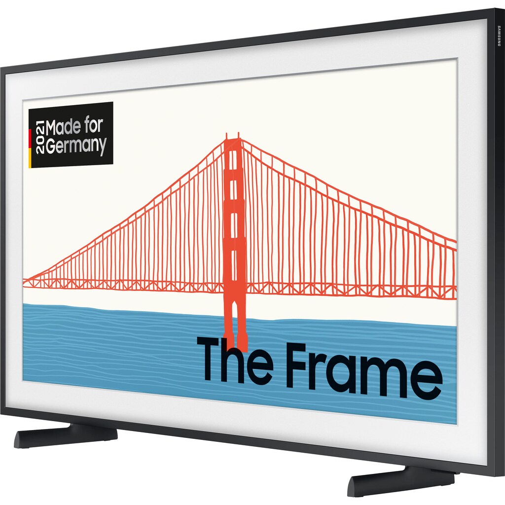 Samsung QLED-Fernseher »GQ85LS03AAU«, 214 cm/85 Zoll, 4K Ultra HD, Smart-TV, Quantum Prozessor 4K-100% Farbvolumen-Design im Rahmen-Look-Art Mode-The Frame