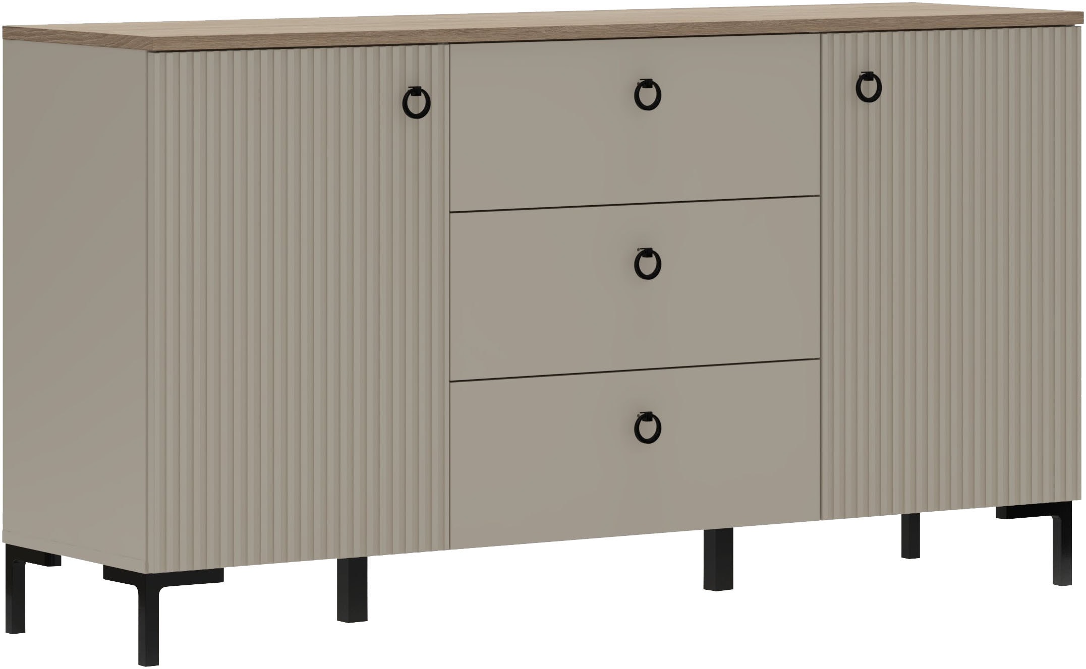 Home affaire Sideboard »Luminara« 1 Stk. tlg. Kommode mit Soft-Close Funkti günstig online kaufen