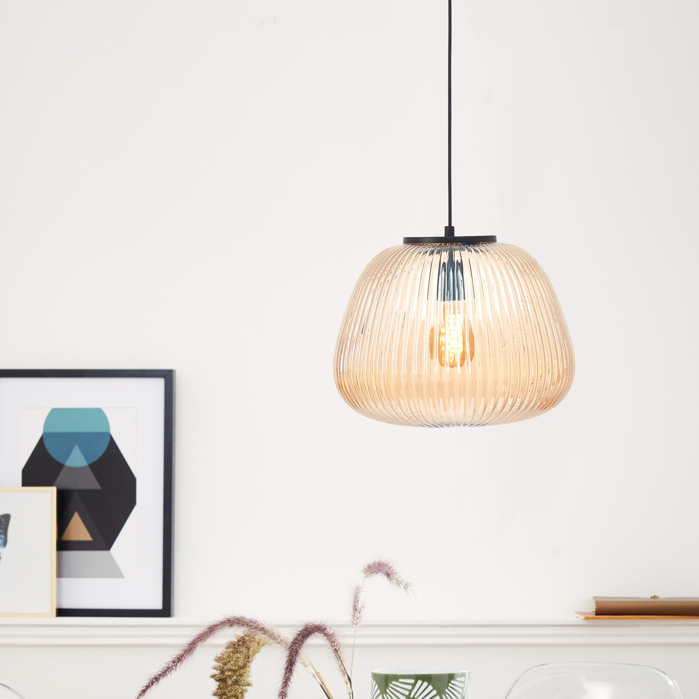 Brilliant Pendelleuchte »Kaizen«, 1 flammig, Leuchtmittel E27   ohne Leucht günstig online kaufen