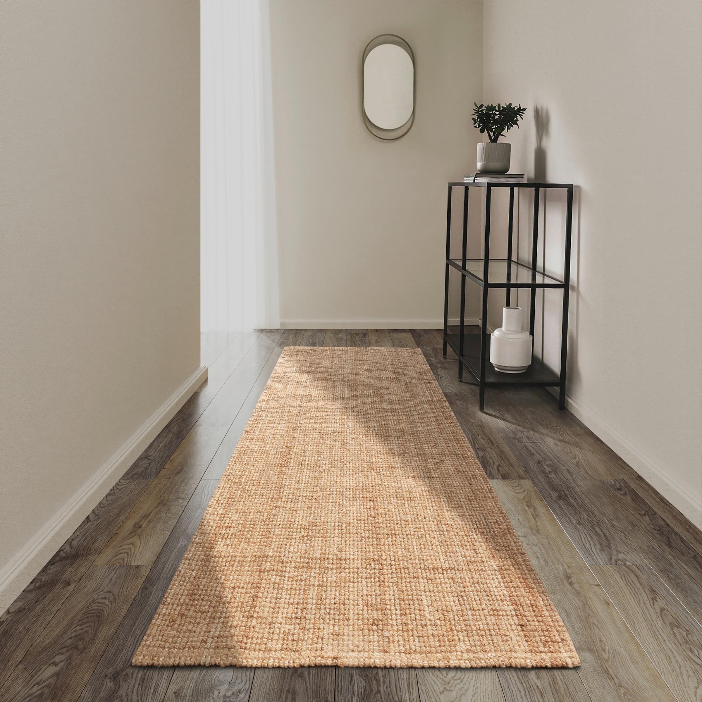 Villeroy & Boch Teppich »Rosalie Juteteppich«, rechteckig, 10 mm Höhe, Läufer, 100% Jute, Natur, Wohnzimmer, Esszimmer, Schlafzimmer, GRS