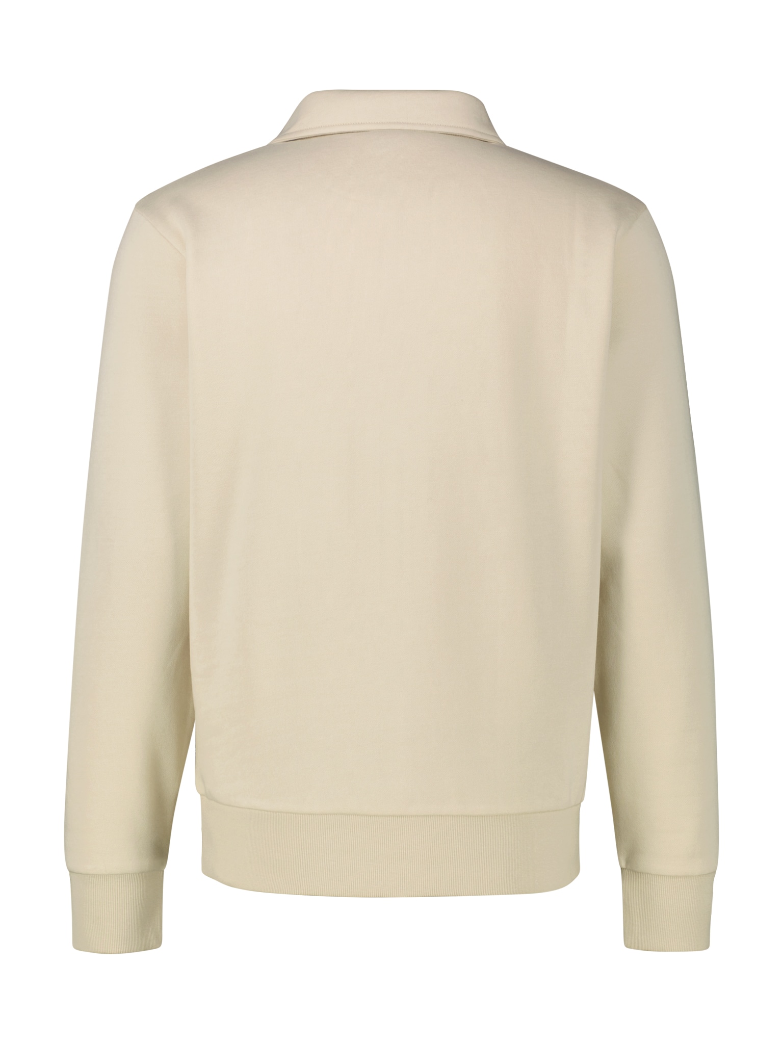 LERROS Langarm-Poloshirt »FELPA«, Sweatshirt mit Knopfleiste