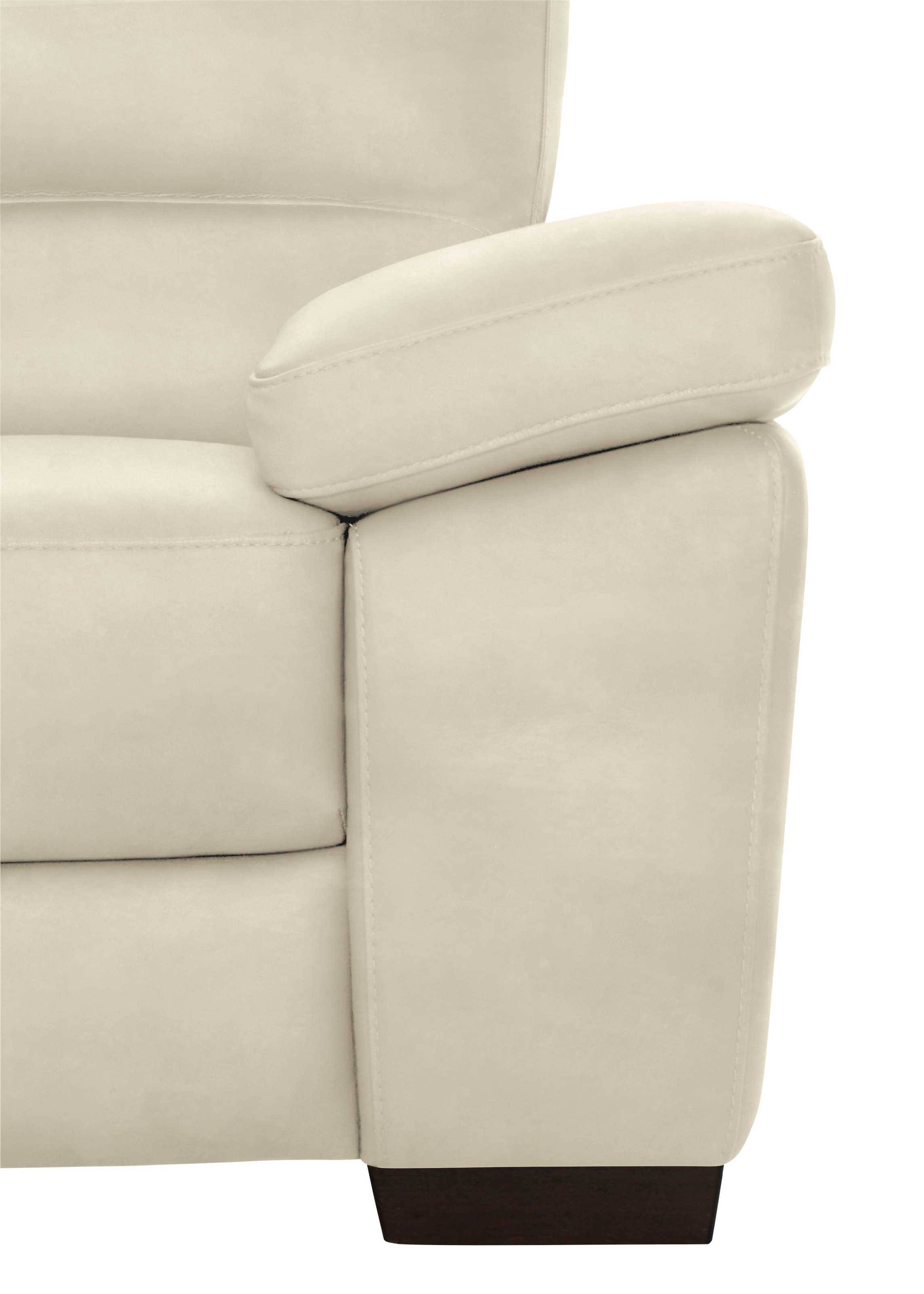 CALIA ITALIA Polstergarnitur »Gaia, hochwertige Garnitur aus 2-Sitzer & 3-Sitzer im edlen Design«, (Set, 2 tlg.), aus pflegeleichtem Luxus-Microfaser Ginevra Hydro Care