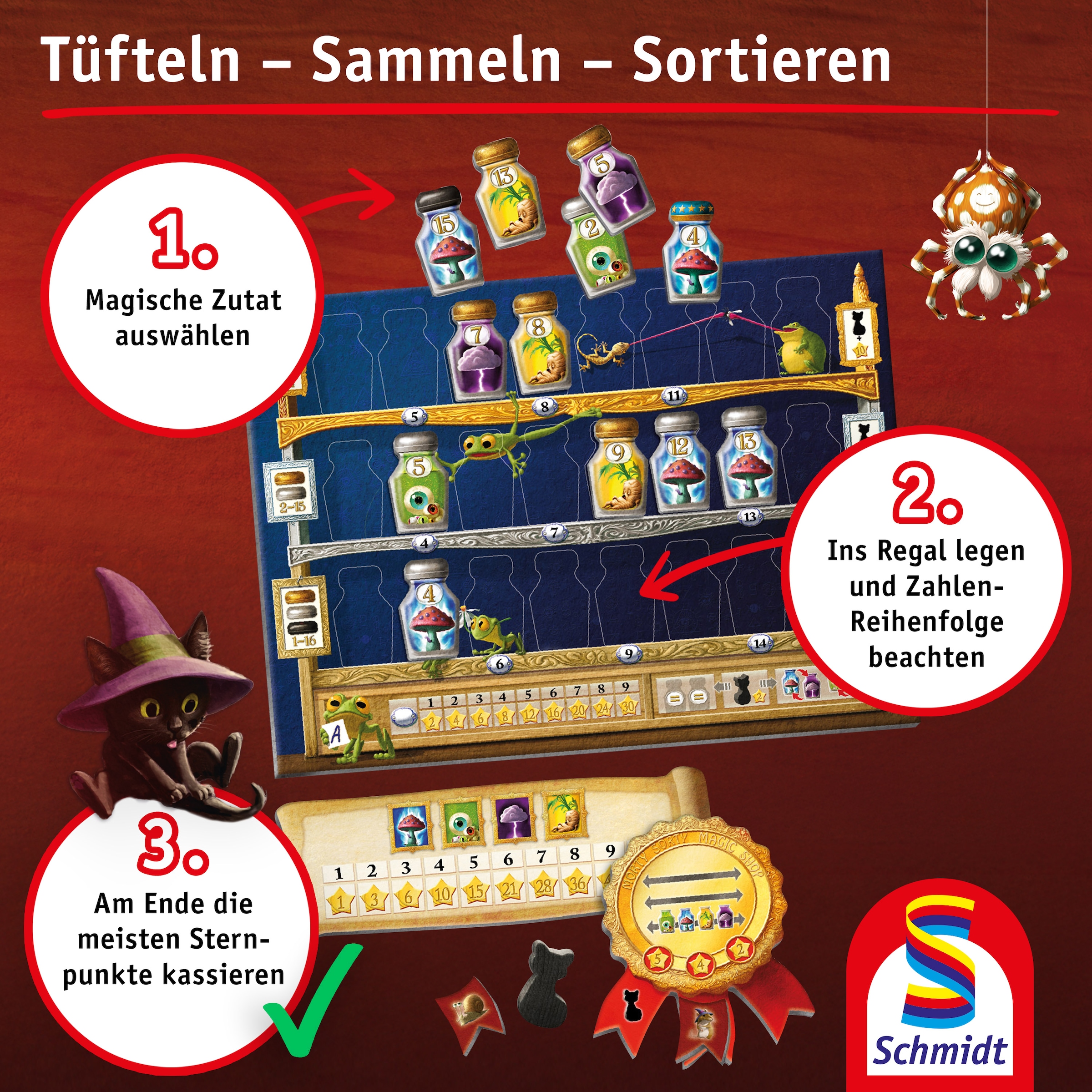 Schmidt Spiele Spiel »Morty Sorty Magic Shop«