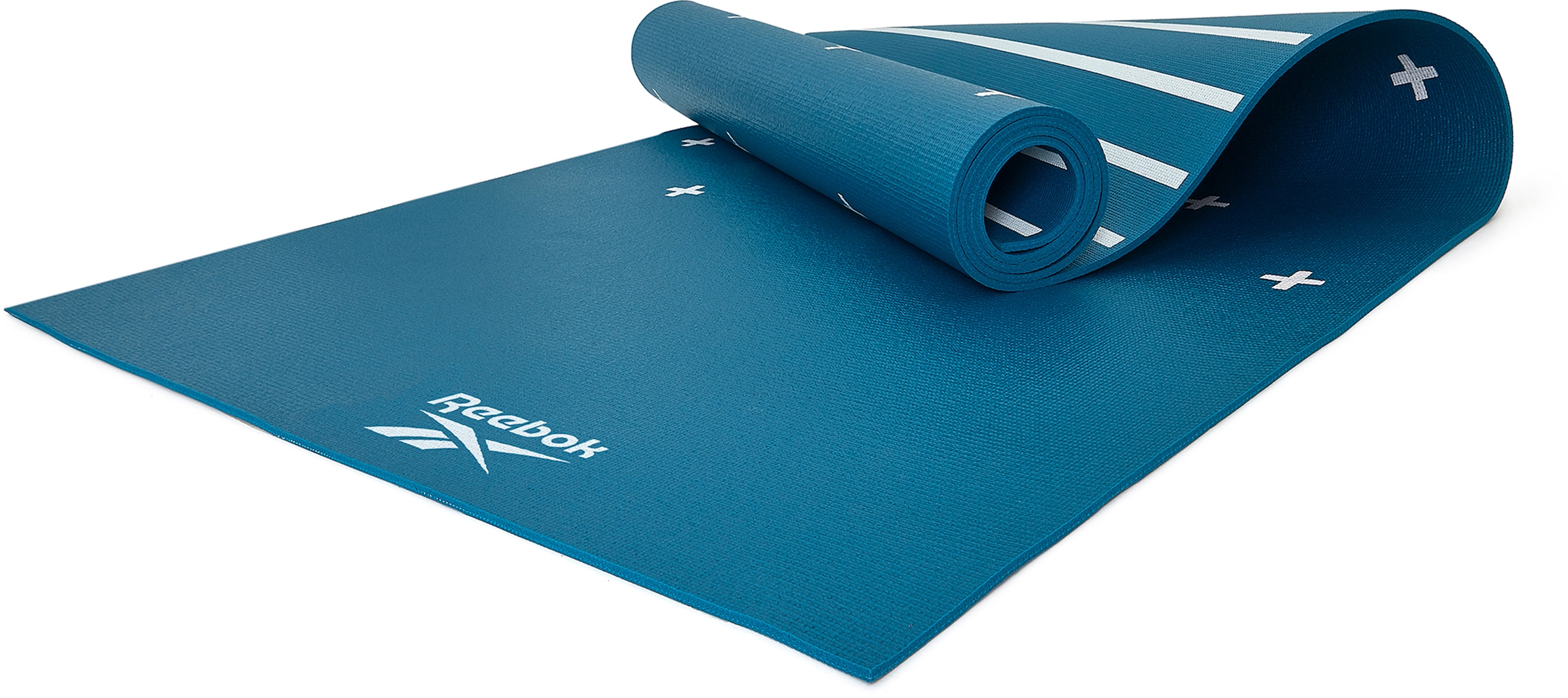 Reebok Yogamatte »Reebok Yogamatte mit Streifen- beidseitig, rutschfest«