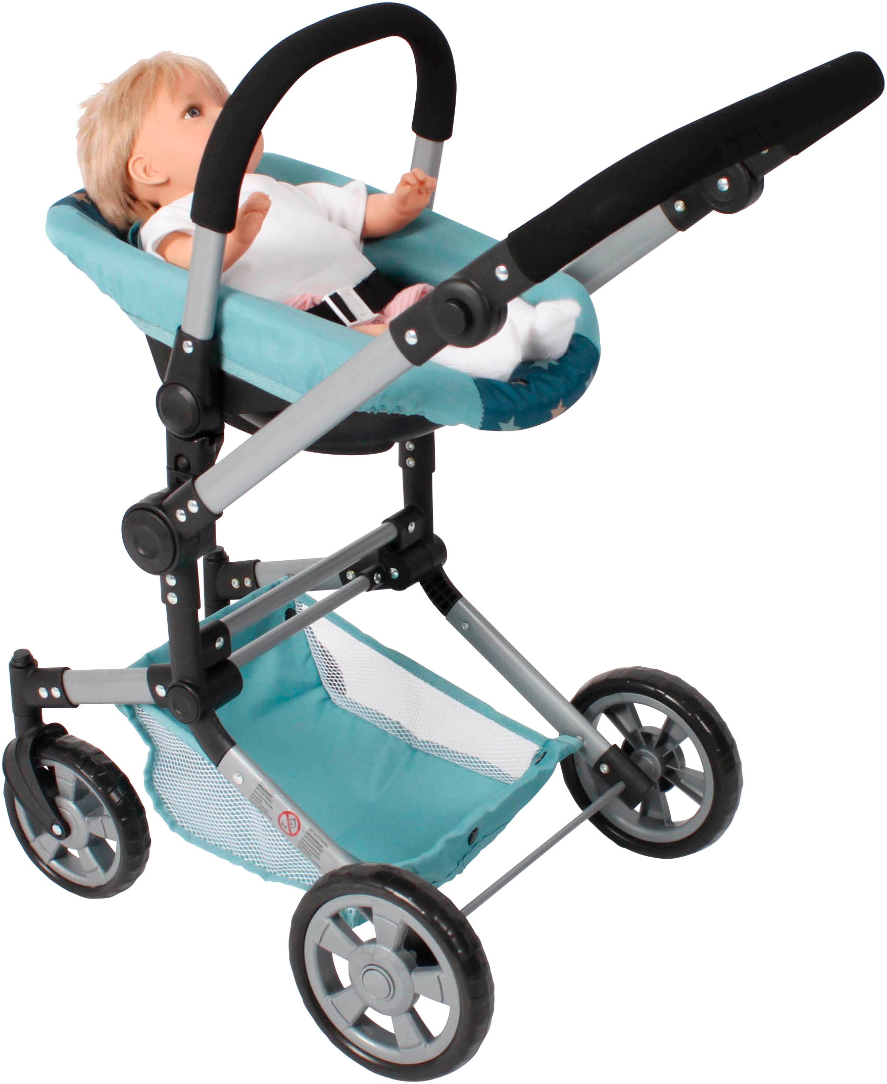 CHIC2000 Puppen Autositz »mit Adapter« passend für Puppenwagen Mika, Nele, Jara, Linus und Linus Duo