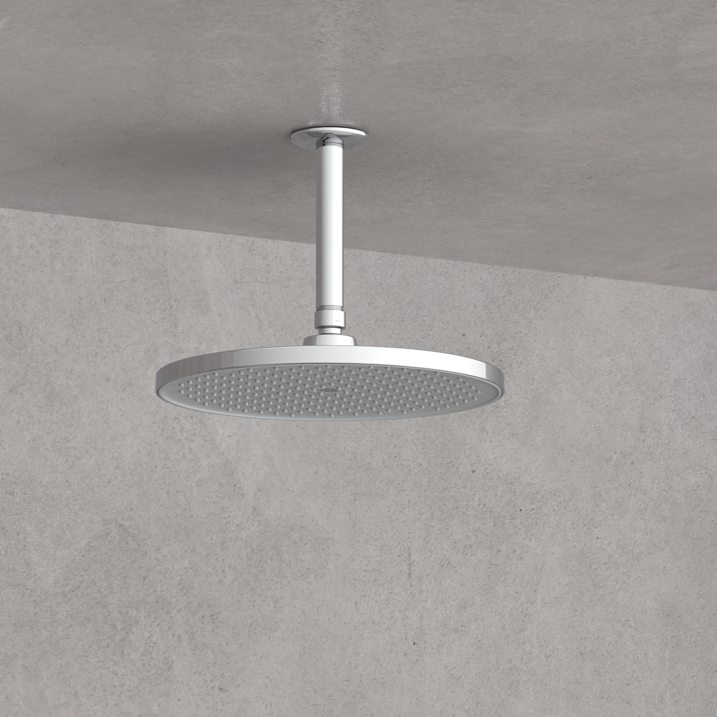 Schütte Brausegarnitur »KARIBIK« Brause-Komplettset, schwarz matt, für die Dusche, Überkopfbrauseset