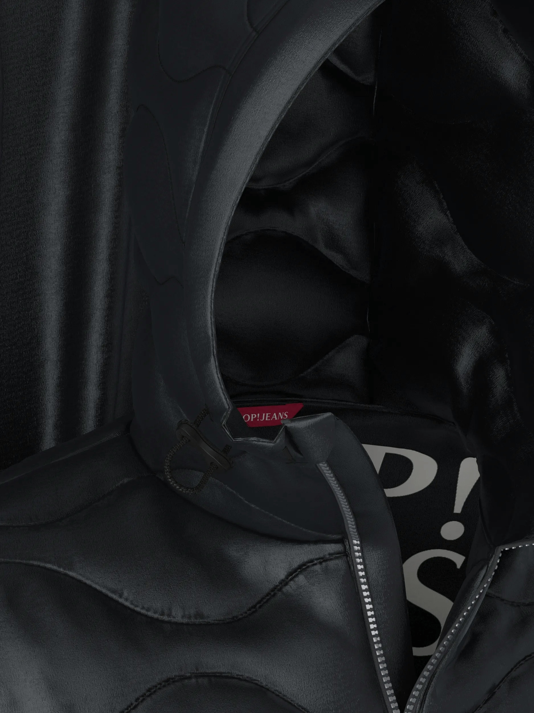 Joop Jeans Steppjacke »Tobie« mit Kapuze mit Wellensteppung