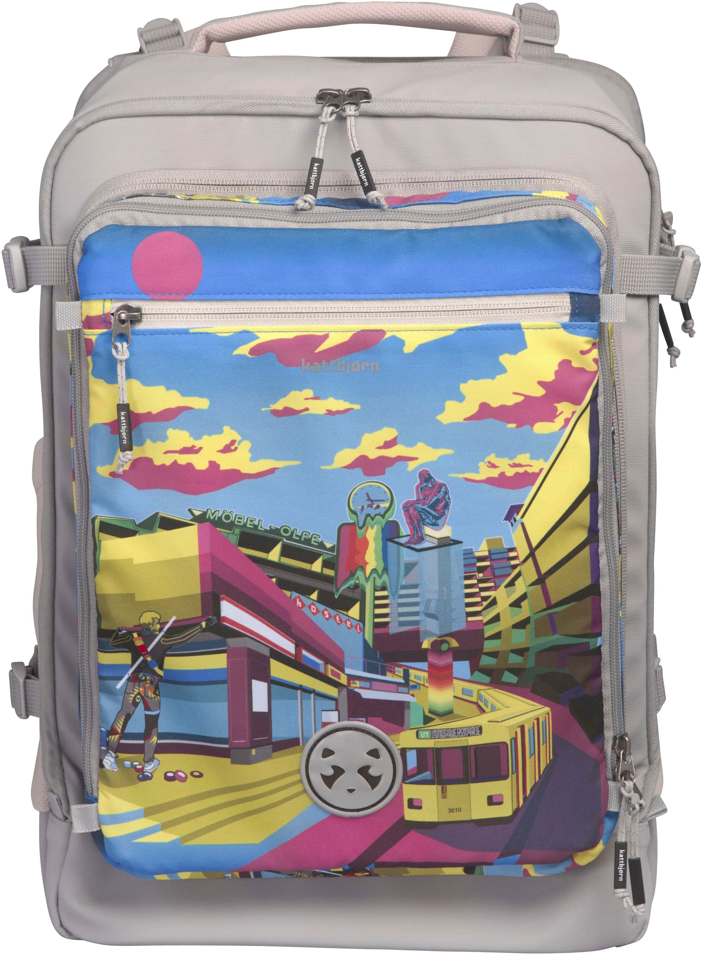 Schulrucksack »Classic, Urban Jungle«, mit Laptopfach; alle Innen- und Außenstoffe aus...