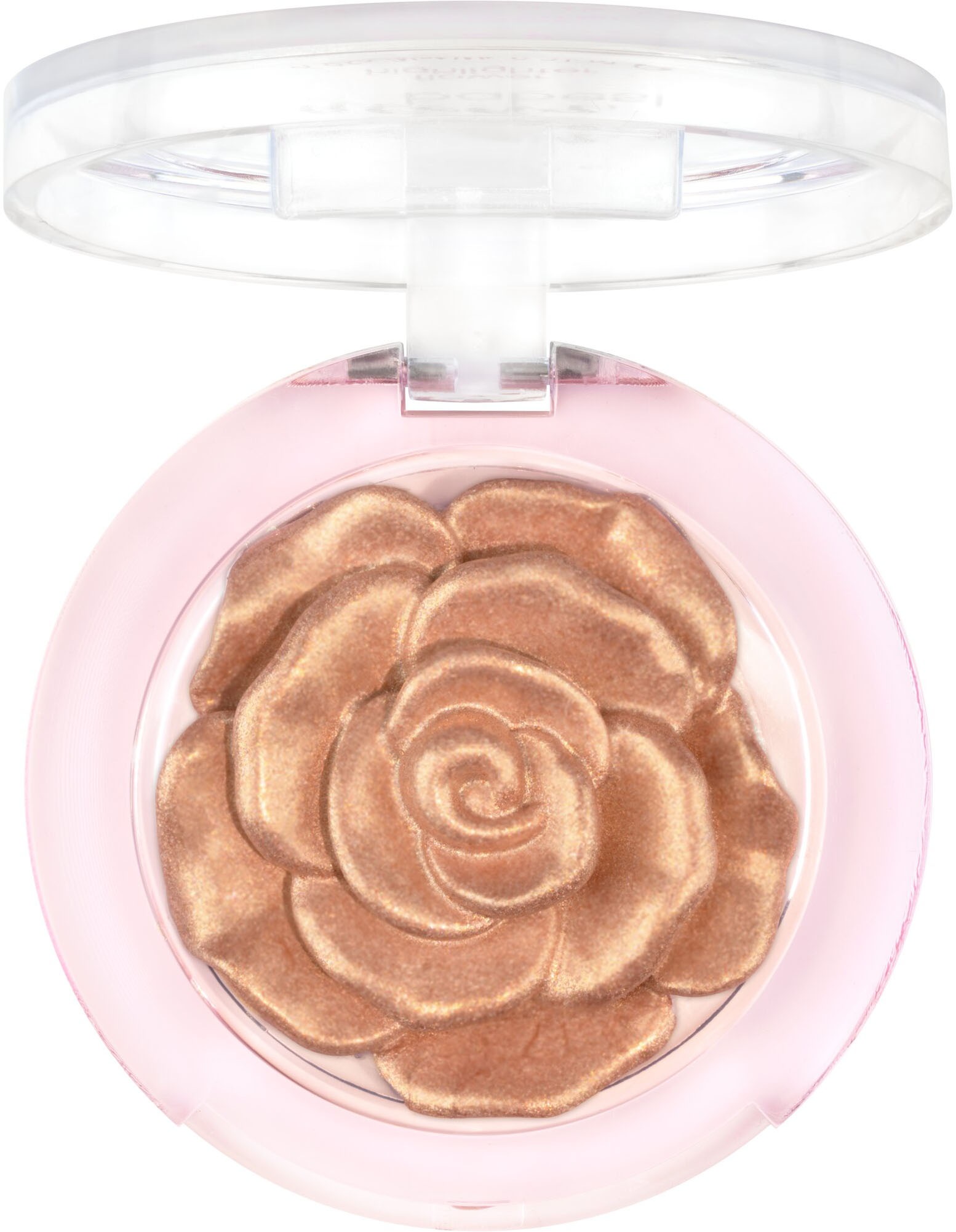 Essence Highlighter »aloha, babes! flower highlighter«, (Set, 4 tlg.), Strahlender Glow mit Roségold-Highlighter für jeden Look.