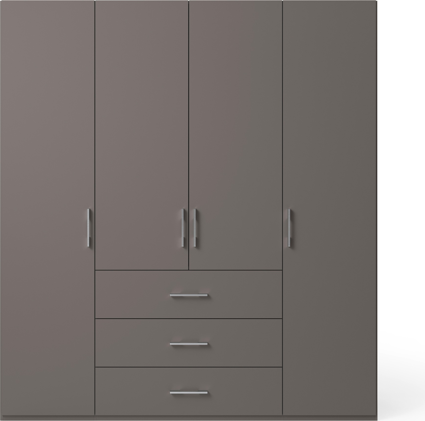 set one by Musterring Drehtürenschrank »Henderson«, mit 3 Schubladen, inkl. Fachböden und Kleiderstangen