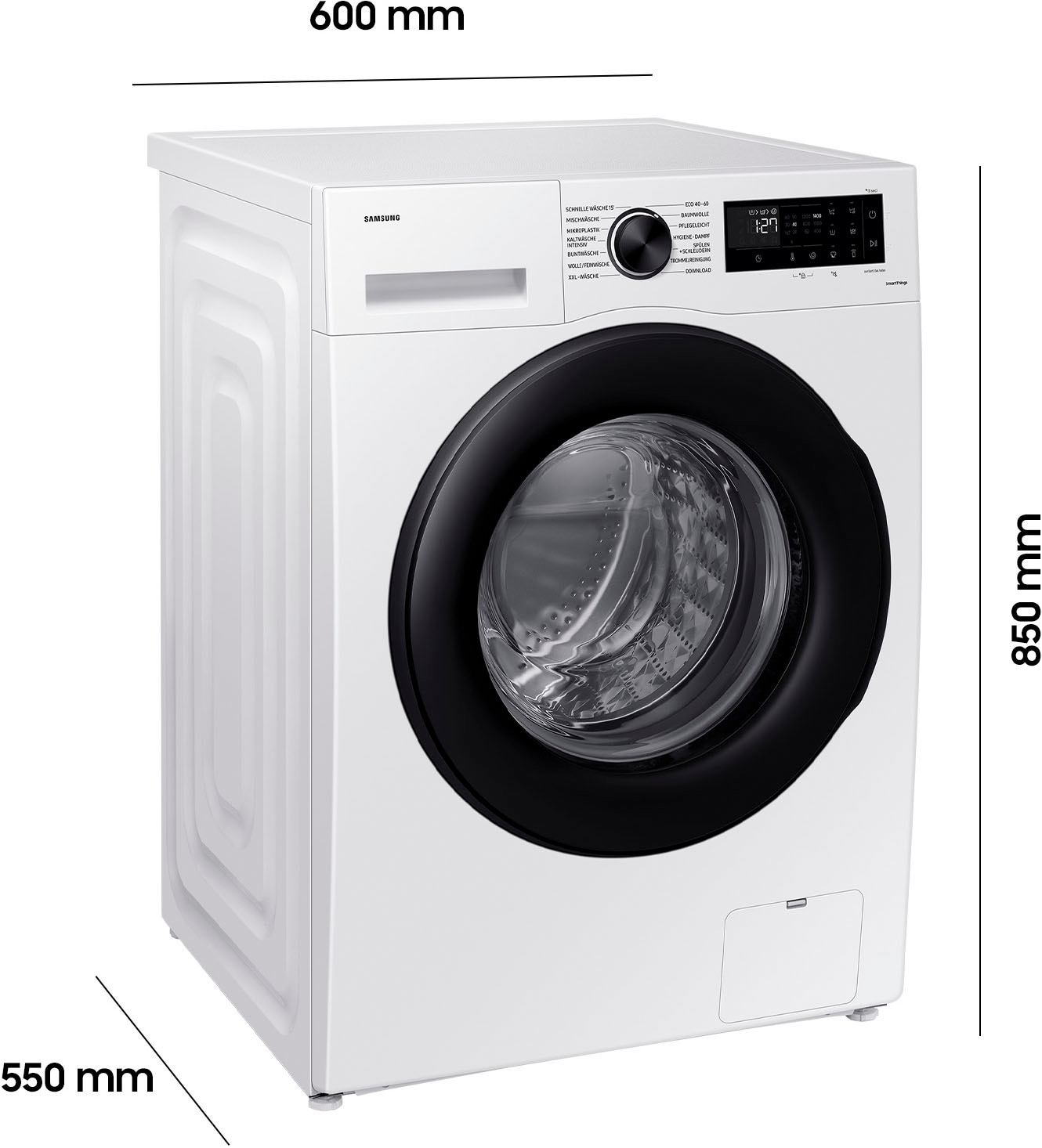 Samsung Waschmaschine WW5000C »WW9ECGC04AAE2019«, 9 kg, 1400 U/min