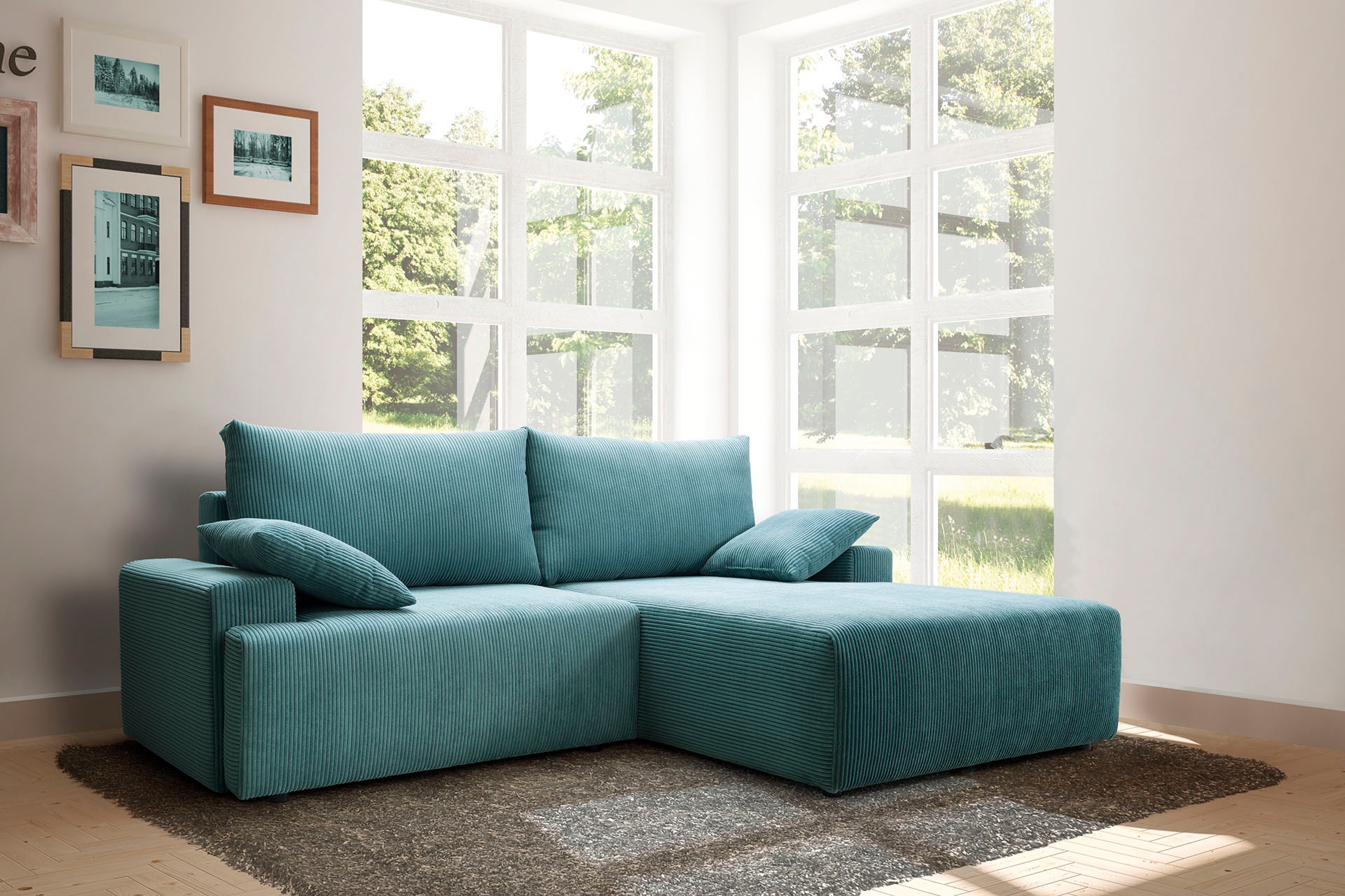exxpo - sofa fashion Ecksofa »Orinoko, aktuelles Design und hoher Sitzkomfo günstig online kaufen