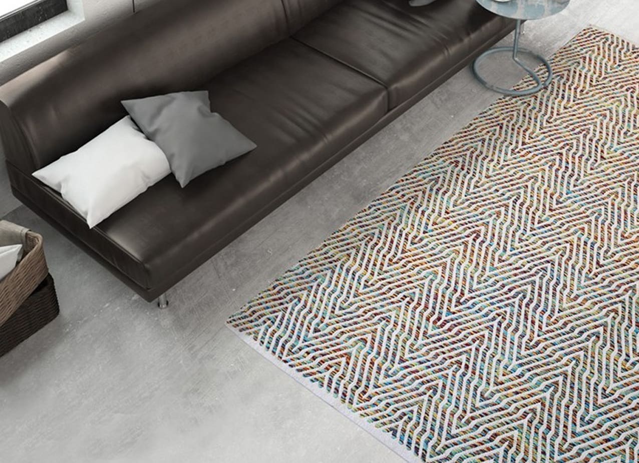 my home Teppich »Hanno«, rechteckig, 7 mm Höhe, flacher Teppich, Kurzflor, günstig online kaufen