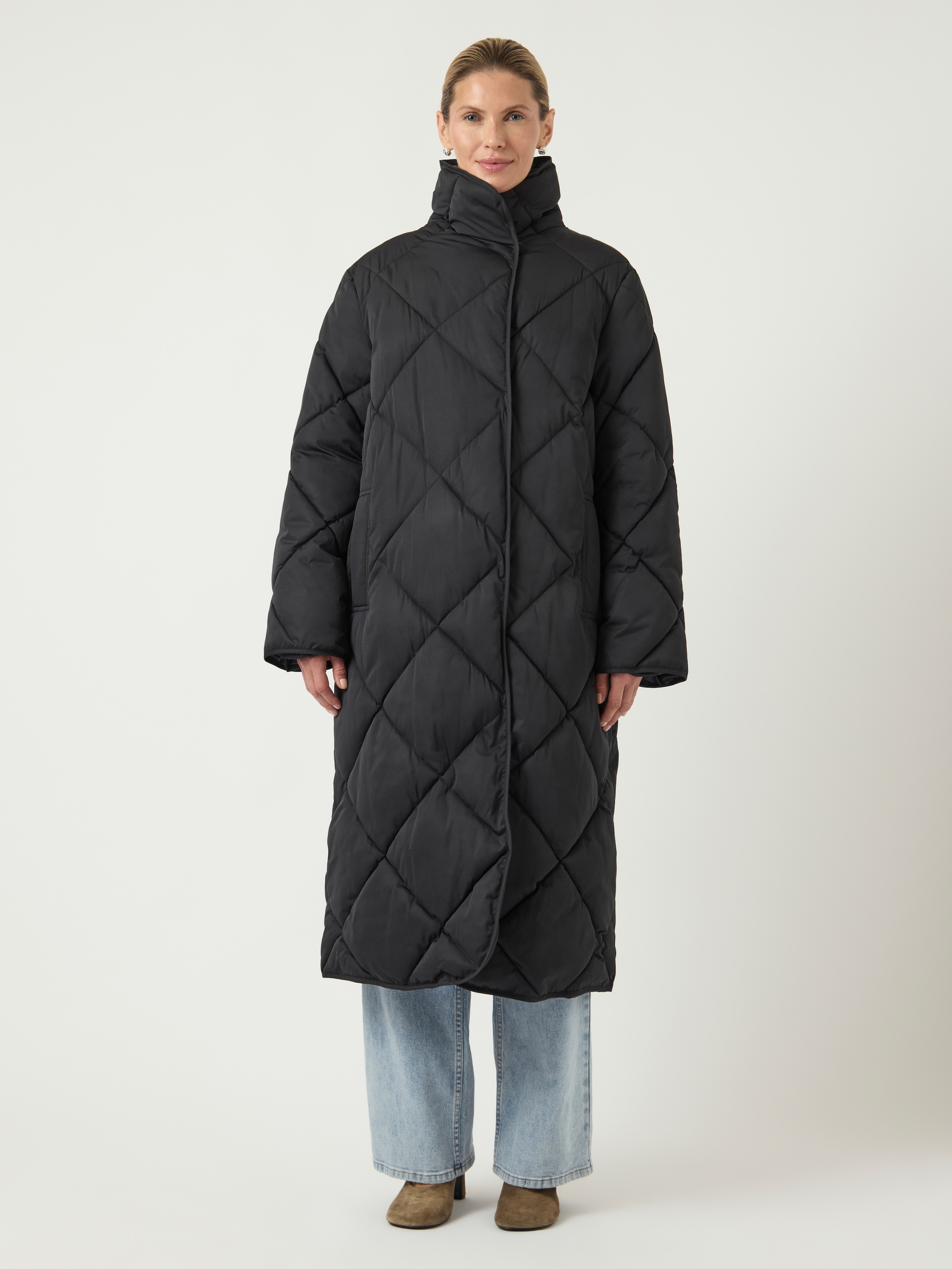 Y.A.S Steppmantel »YASSELURA LS LONG PADDED COAT S. NOOS«