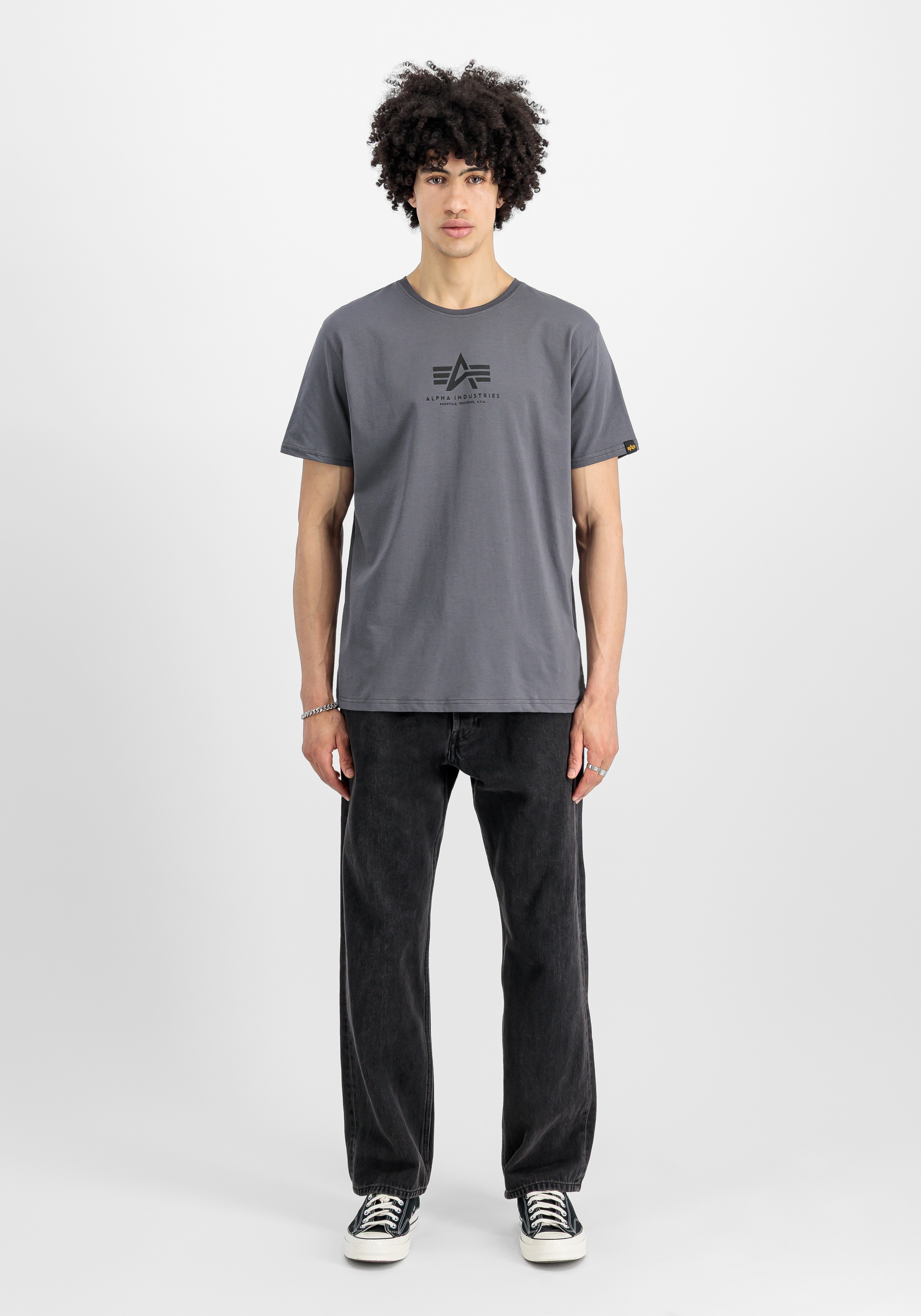 Alpha Industries T-Shirt »Alpha Industries Men - T-Shirts Basic T Mid Logo«