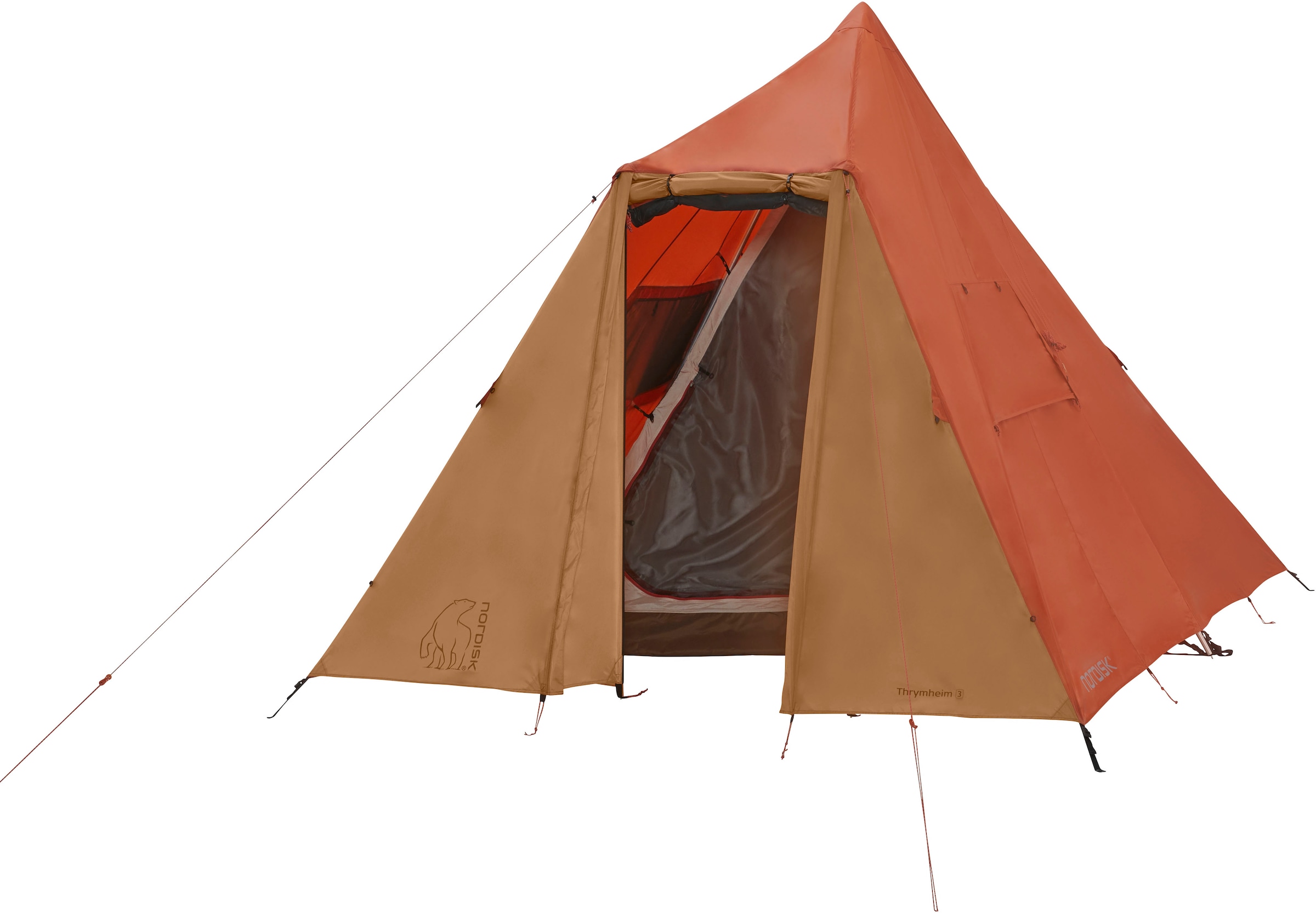 Nordisk Tipi-Zelt »Thrymheim 3 Square«, 3 Personen