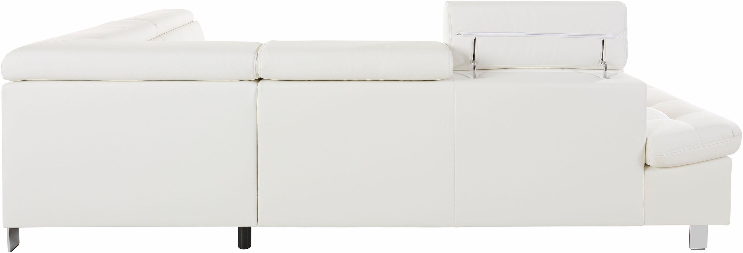 sit&more Ecksofa »Limit L-Form«, wahlweise mit Bettfunktion und Bettkasten