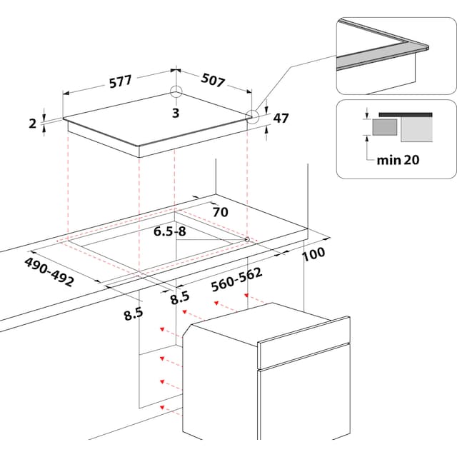 BAUKNECHT Elektro-Herd-Set »HEKO BLACK TANGO«, HI5 EP8VS2 ES, mit 2-fach- Teleskopauszug, Pyrolyse-Selbstreinigung im Online-Shop kaufen