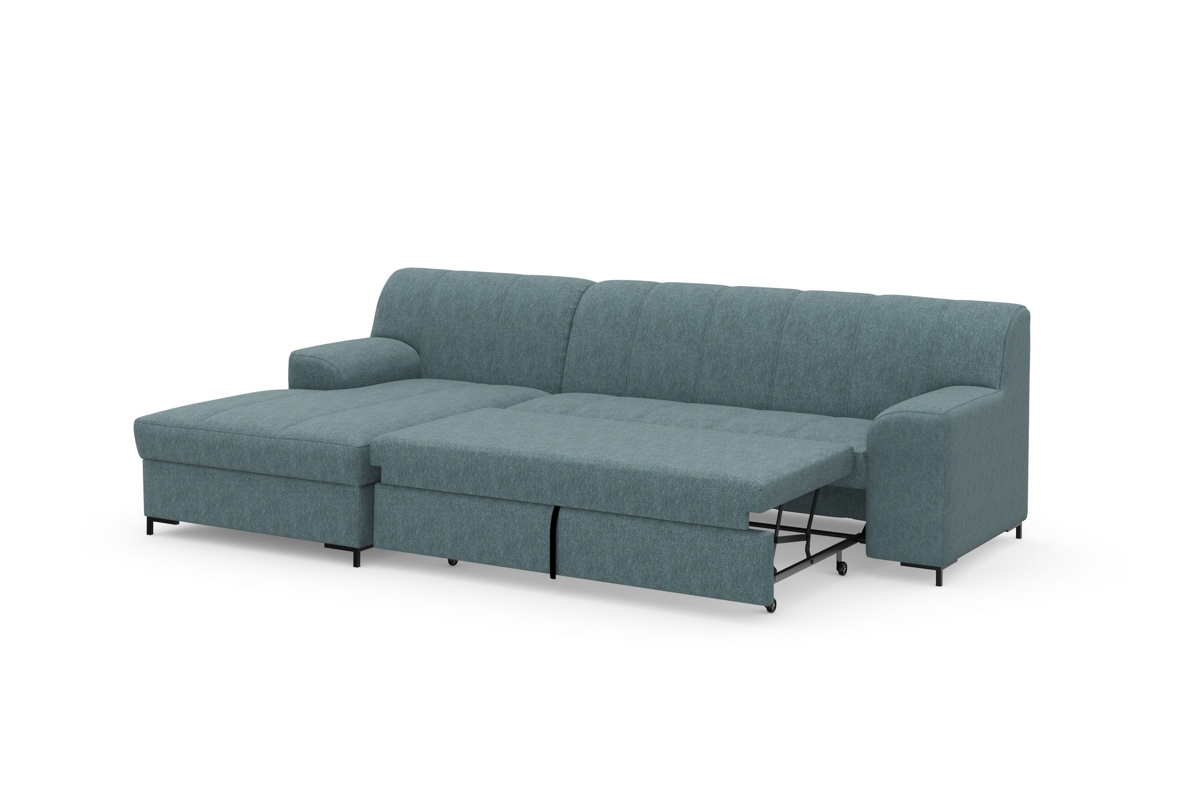INOSIGN Ecksofa »Balme L-Form«, Inkl. Zierkissen, wahlweise mit Bettfunktion