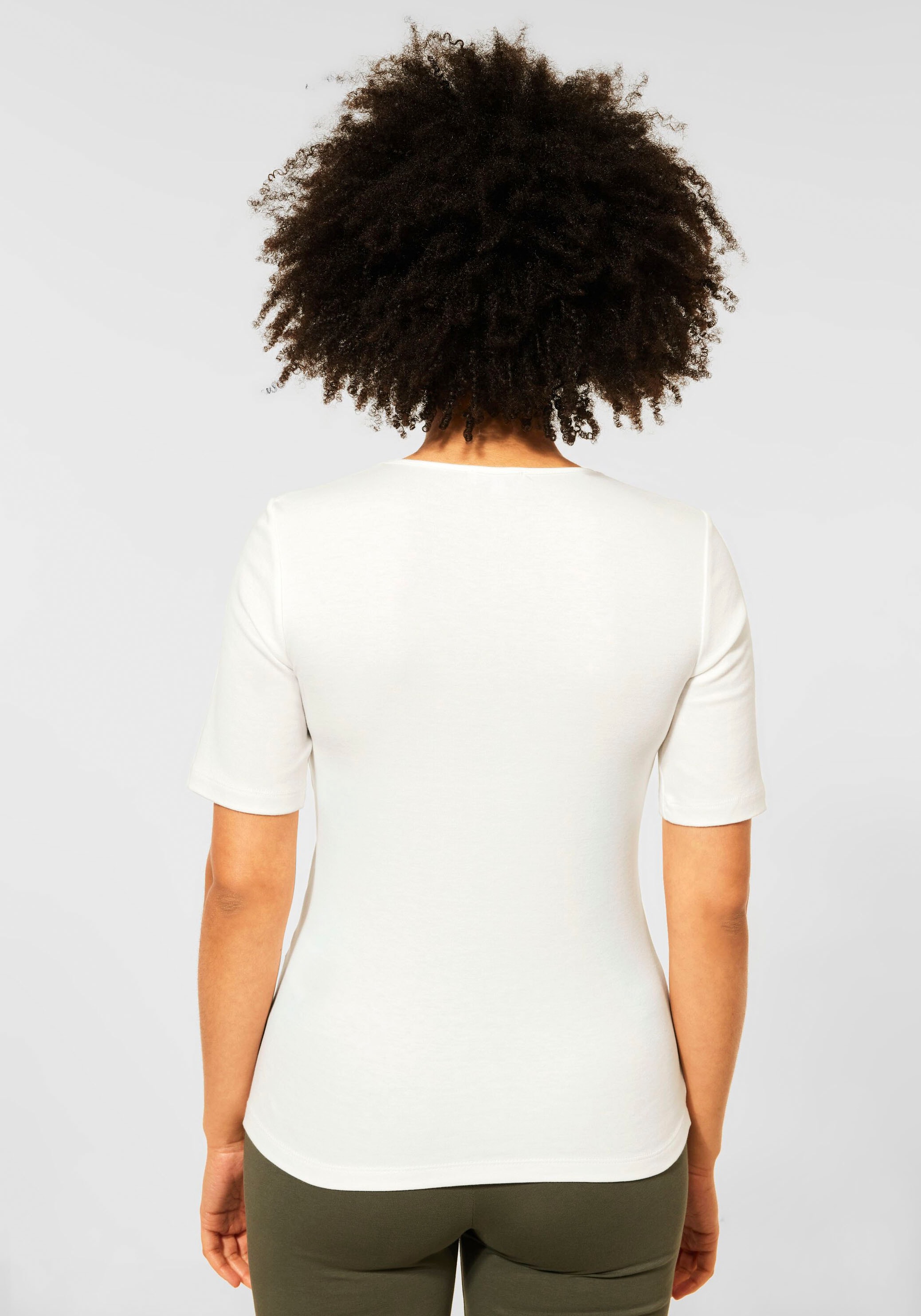 STREET ONE T-Shirt »Style Palmira« im Basic-Style