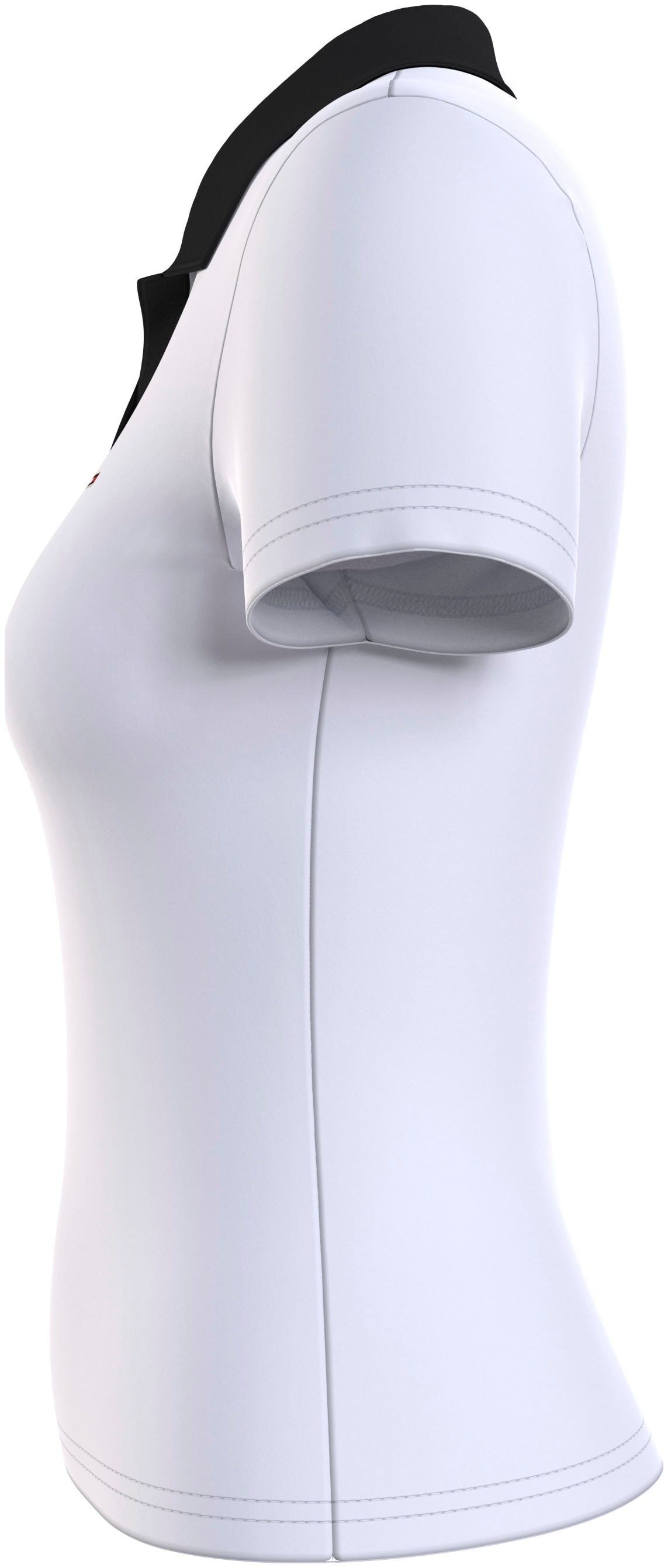 Tommy Jeans Poloshirt »TJW SLIM CONTRAST V SS POLO EXT«, mit kontrastfarbenem Polokragen