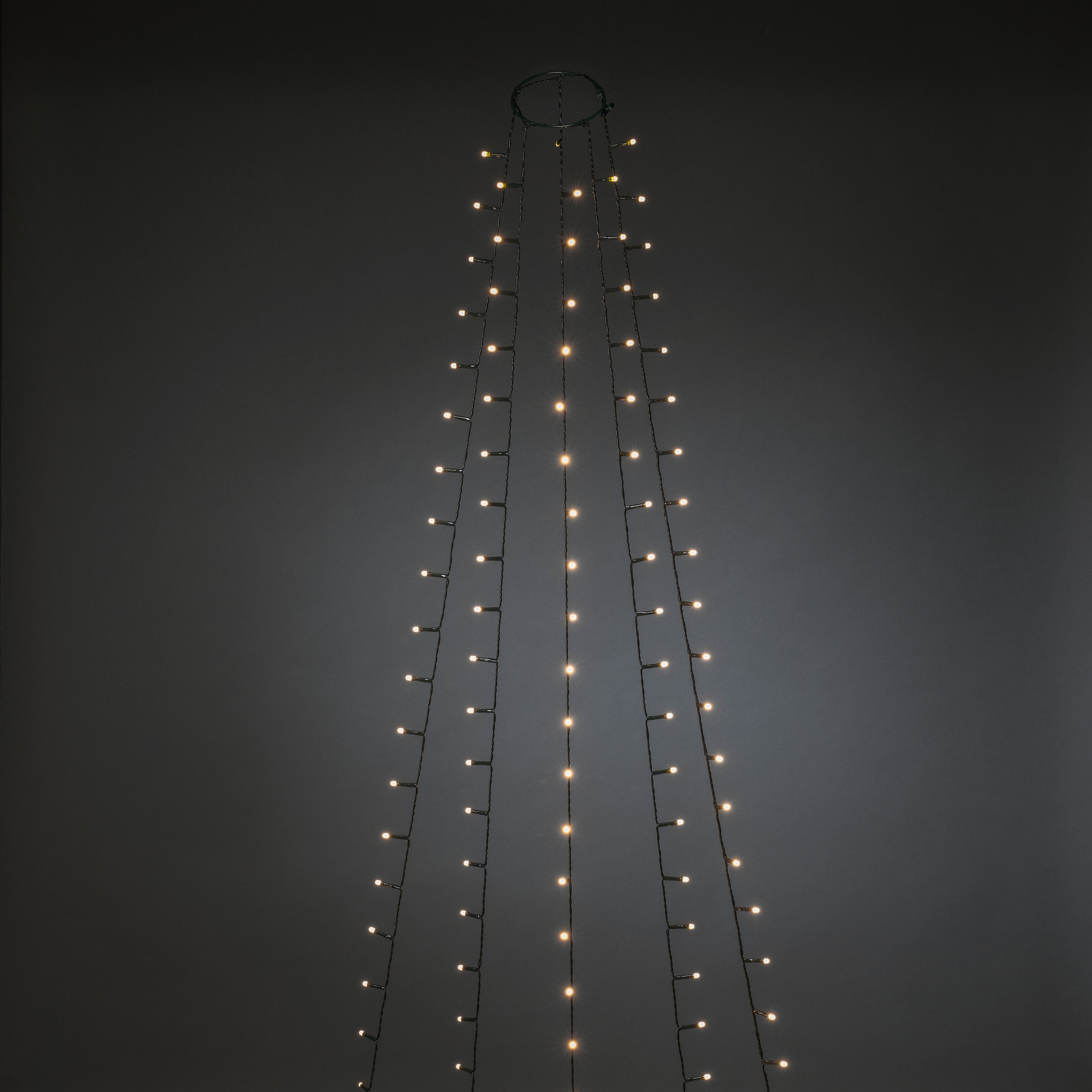 KONSTSMIDE LED-Baummantel »Weihnachtsdeko, gefrostet flammig, Christbaumschmuck«, kaufen à 250 LED Stränge online Lichterkette Ø St.- Dioden, 50 Ring 5 11, mit