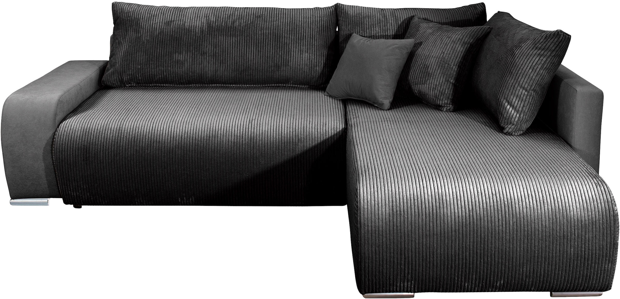 COLLECTION AB Ecksofa »Poppy, L-Form, Breite 227 cm mit Schlaffunktion« günstig online kaufen